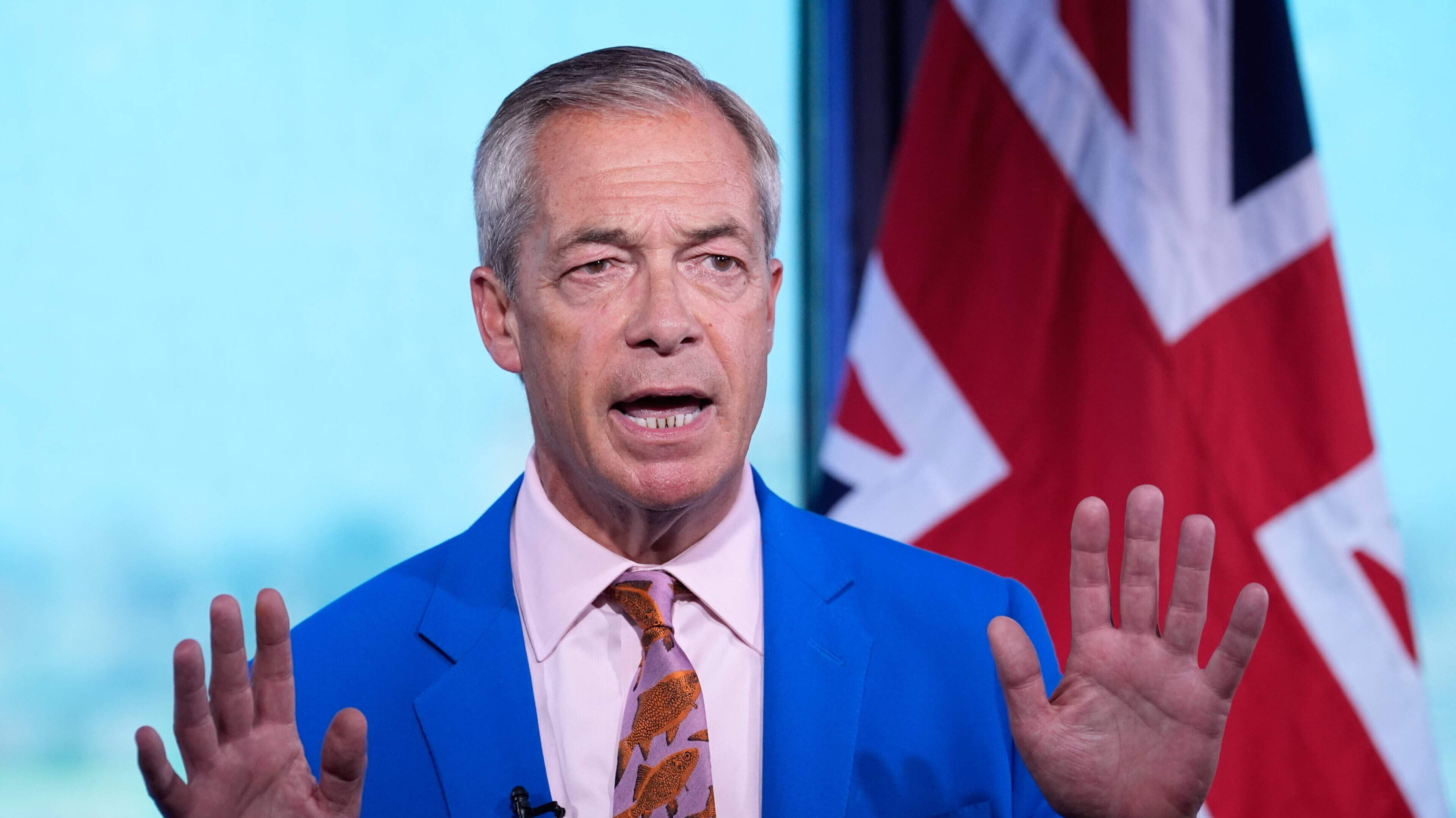 Nigel Farage quits as MP to force by-election that he will run in amid furore over unregistered donations