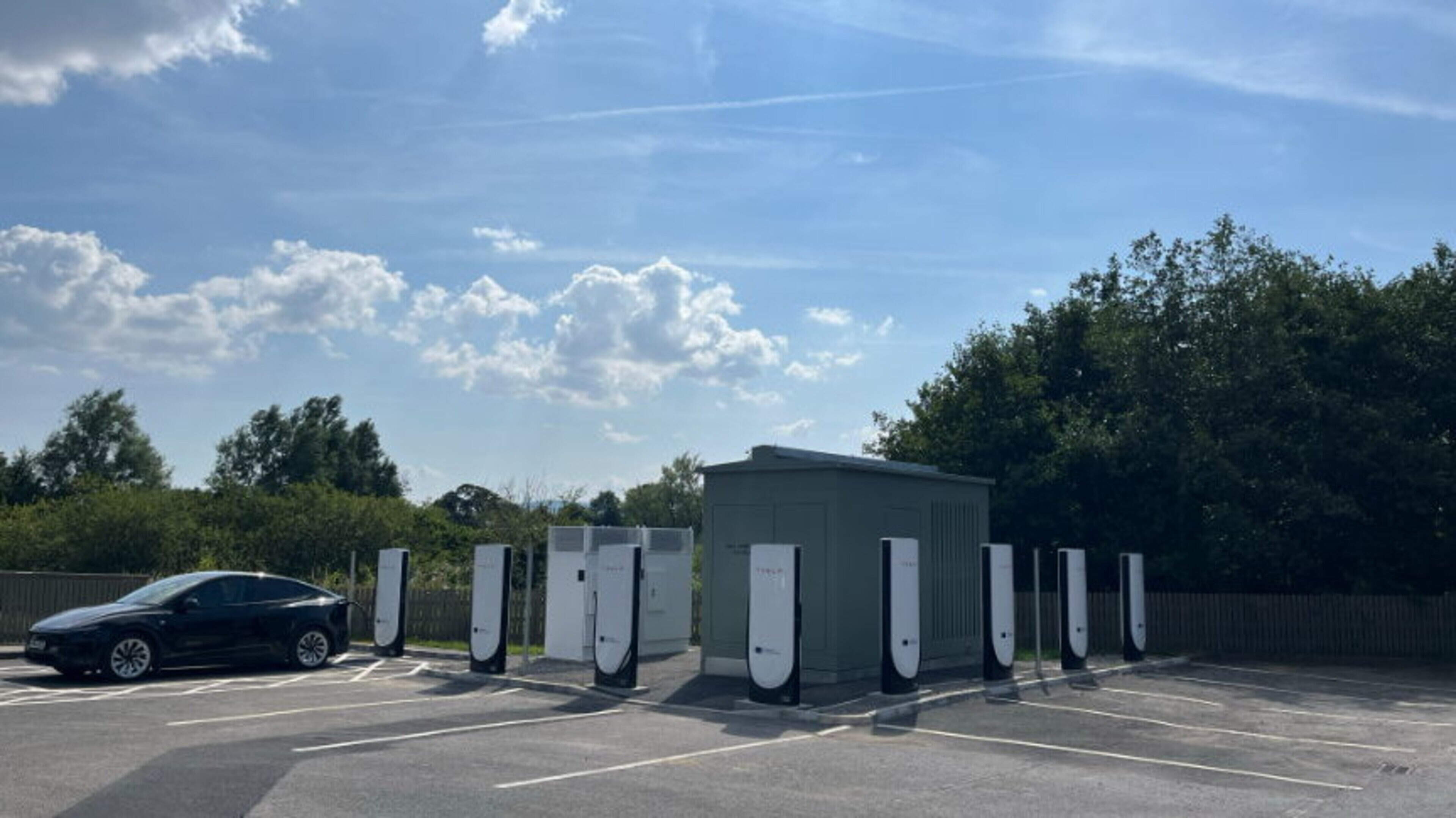 Tesla opens first supercharging station in North West with eight new stalls at Drumcliffe