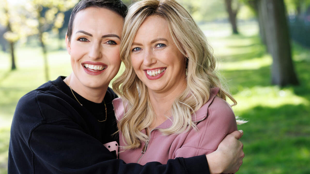 ‘My sister and I were diagnosed with breast cancer six weeks apart. Telling my mum and dad was horrendous'