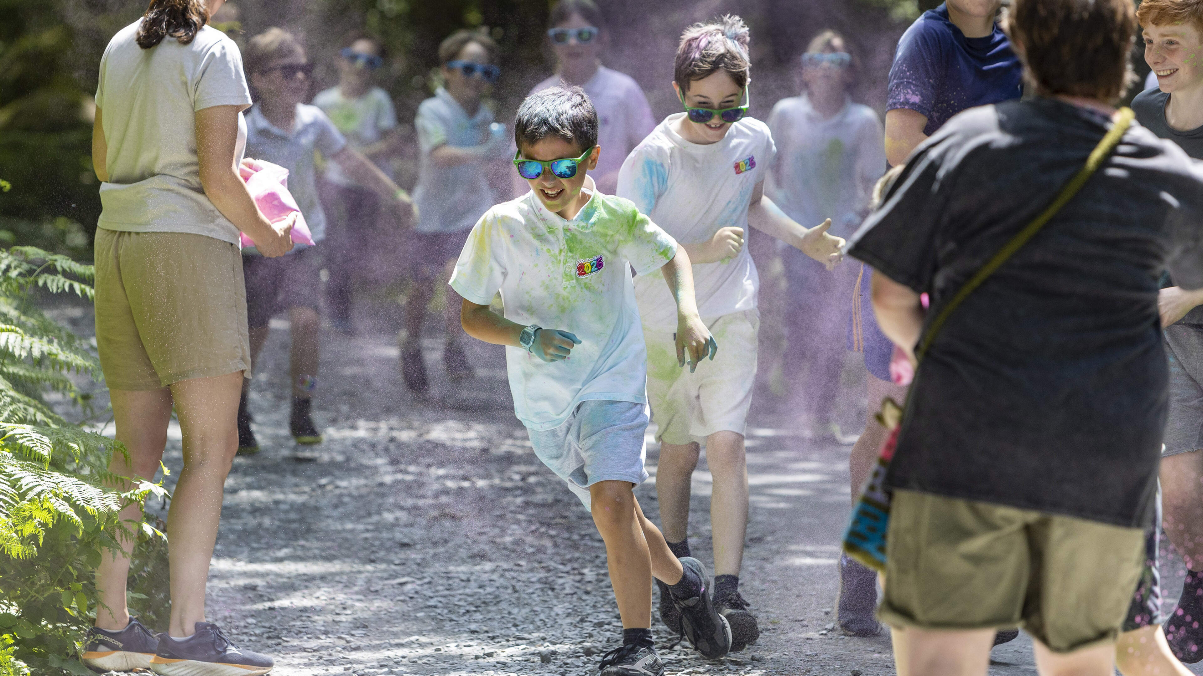 Colour Run brings rainbow of support for Wicklow school's classroom fundraiser as 150 take part 