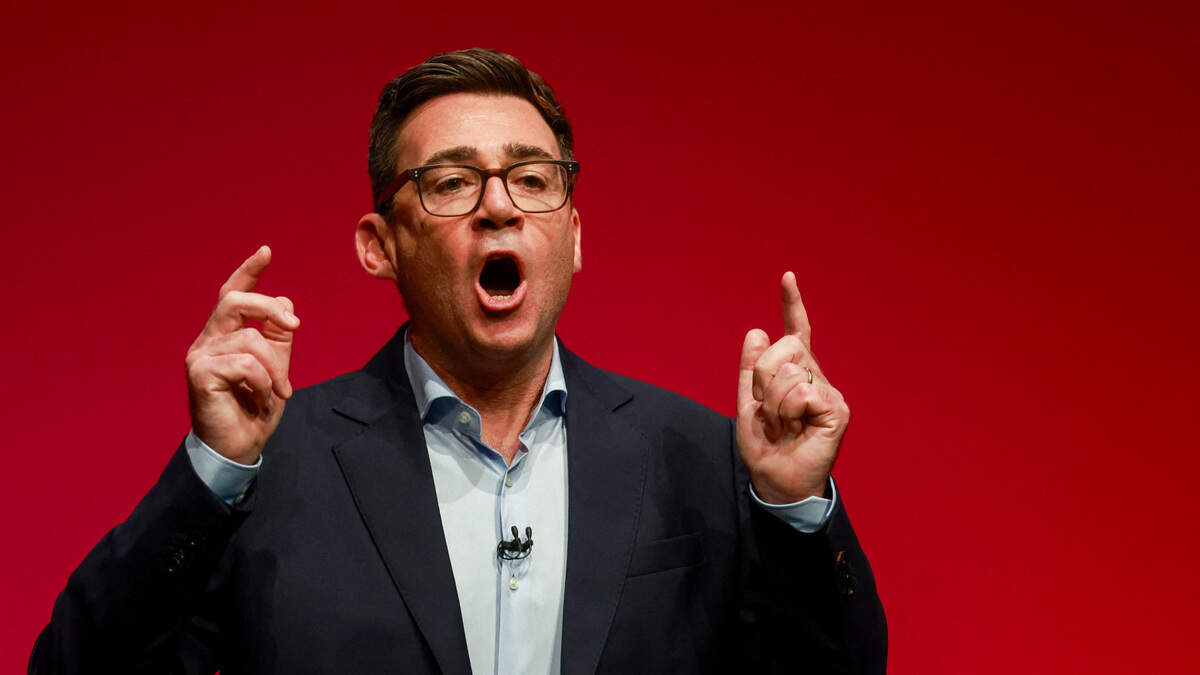 British PM Burnham vows to repeal Thatcher's ‘ideological ban' on public water companies in keynote Labour speech