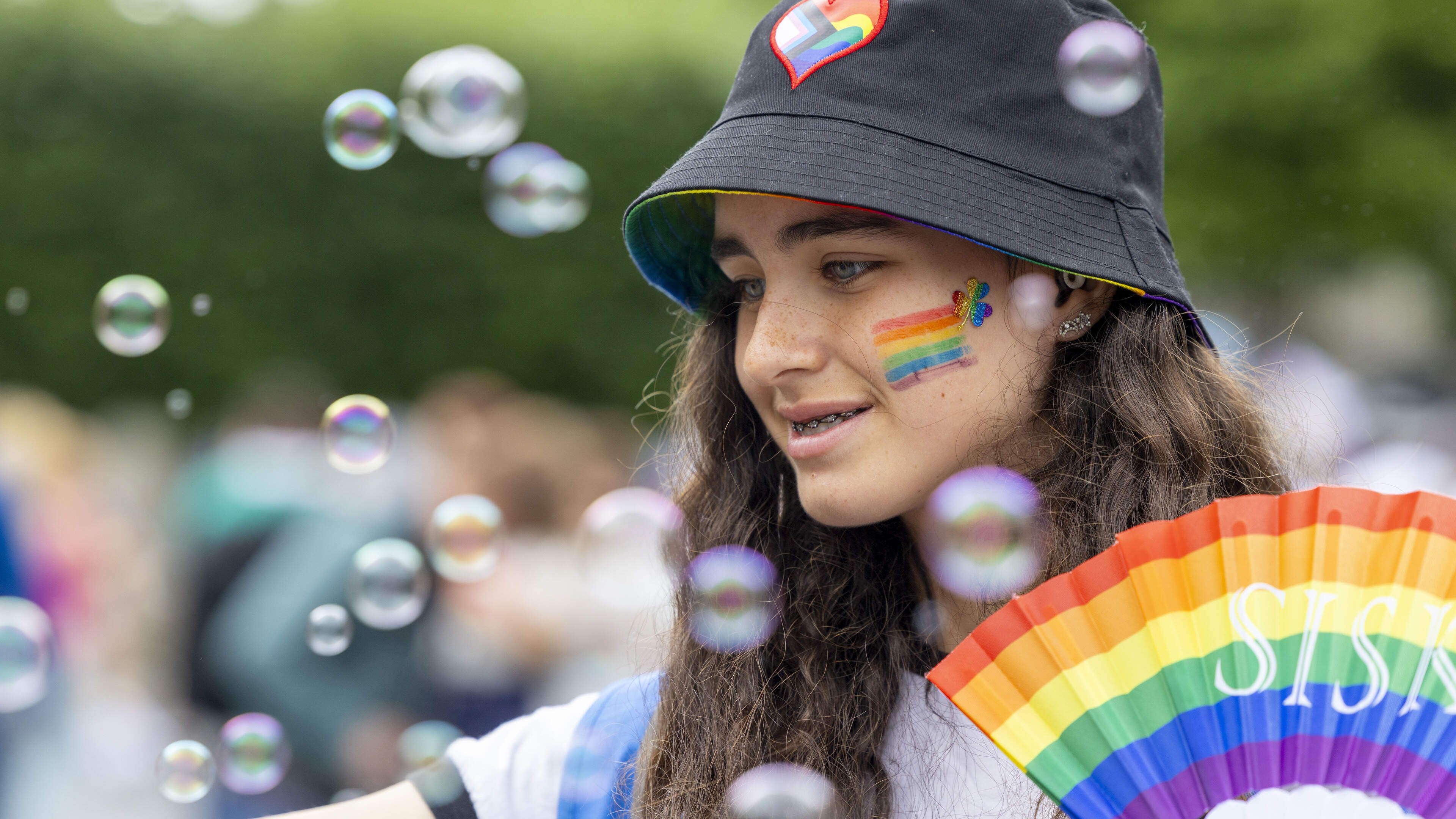‘Celebration is always necessary’: Tens of thousands take to the streets for annual Dublin Pride parade