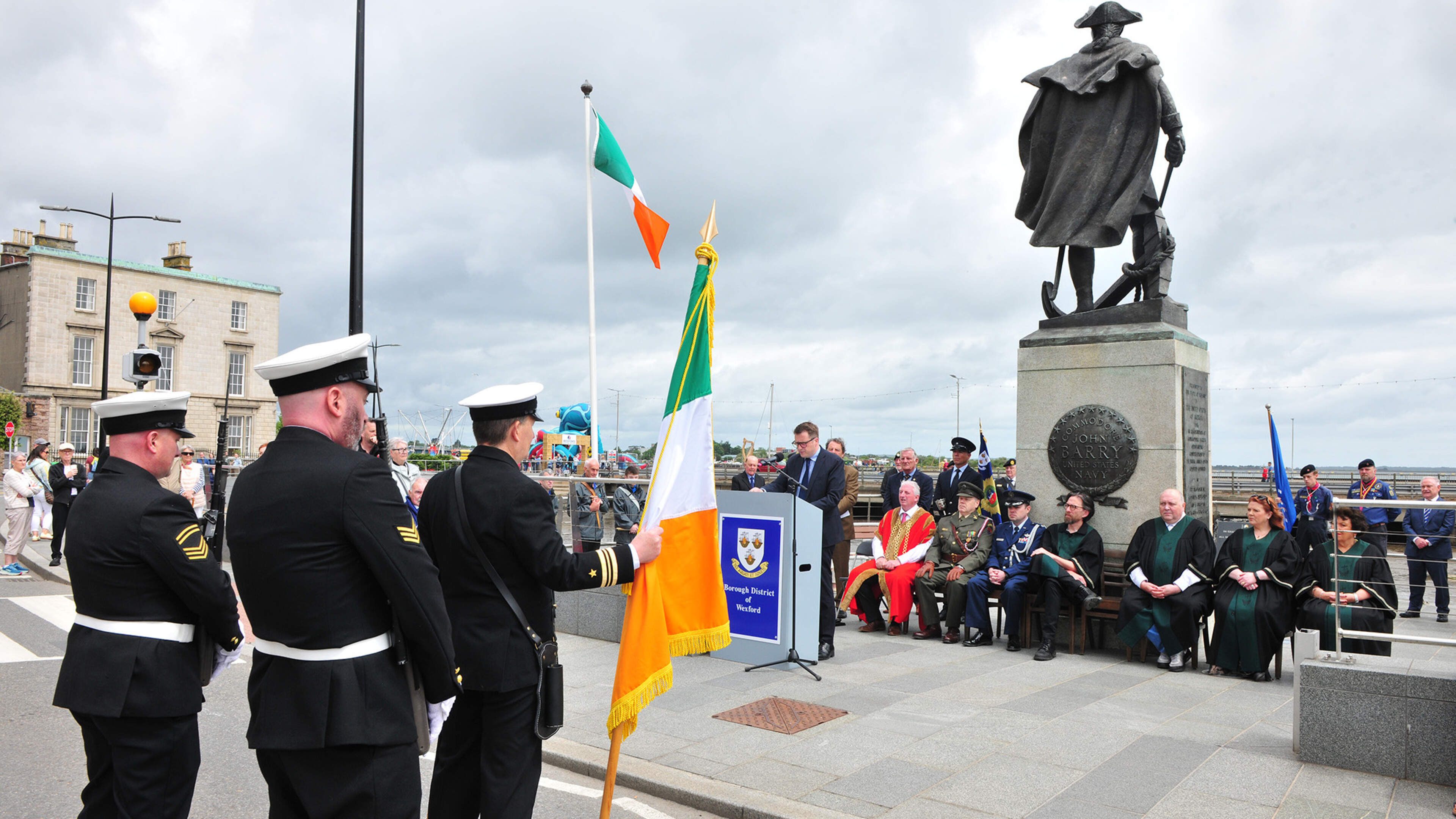 ‘That was what Wexford was famous for’ - County gathers to remember Commodore John Barry