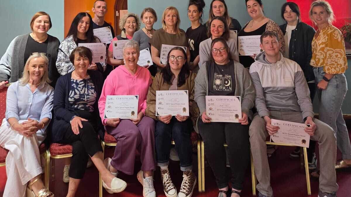 Local learners celebrate community studies success in Wexford