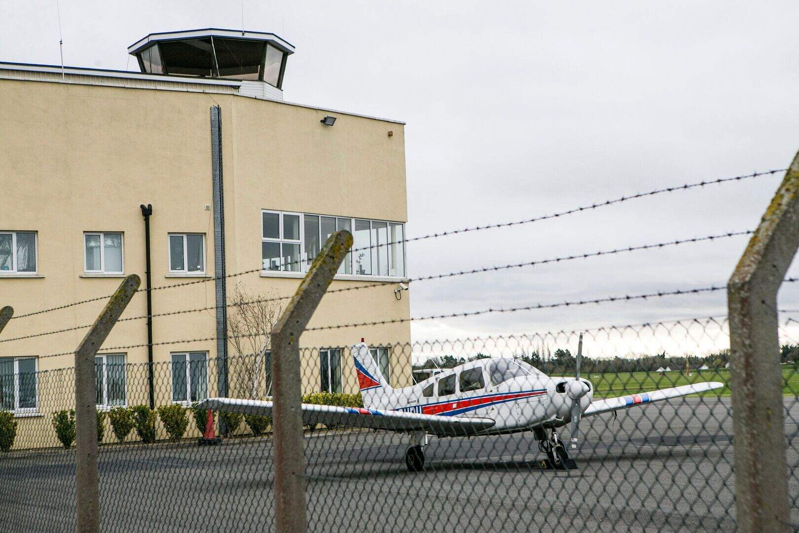 Fire breaks out near control tower of Weston Airport in Dublin with all ...