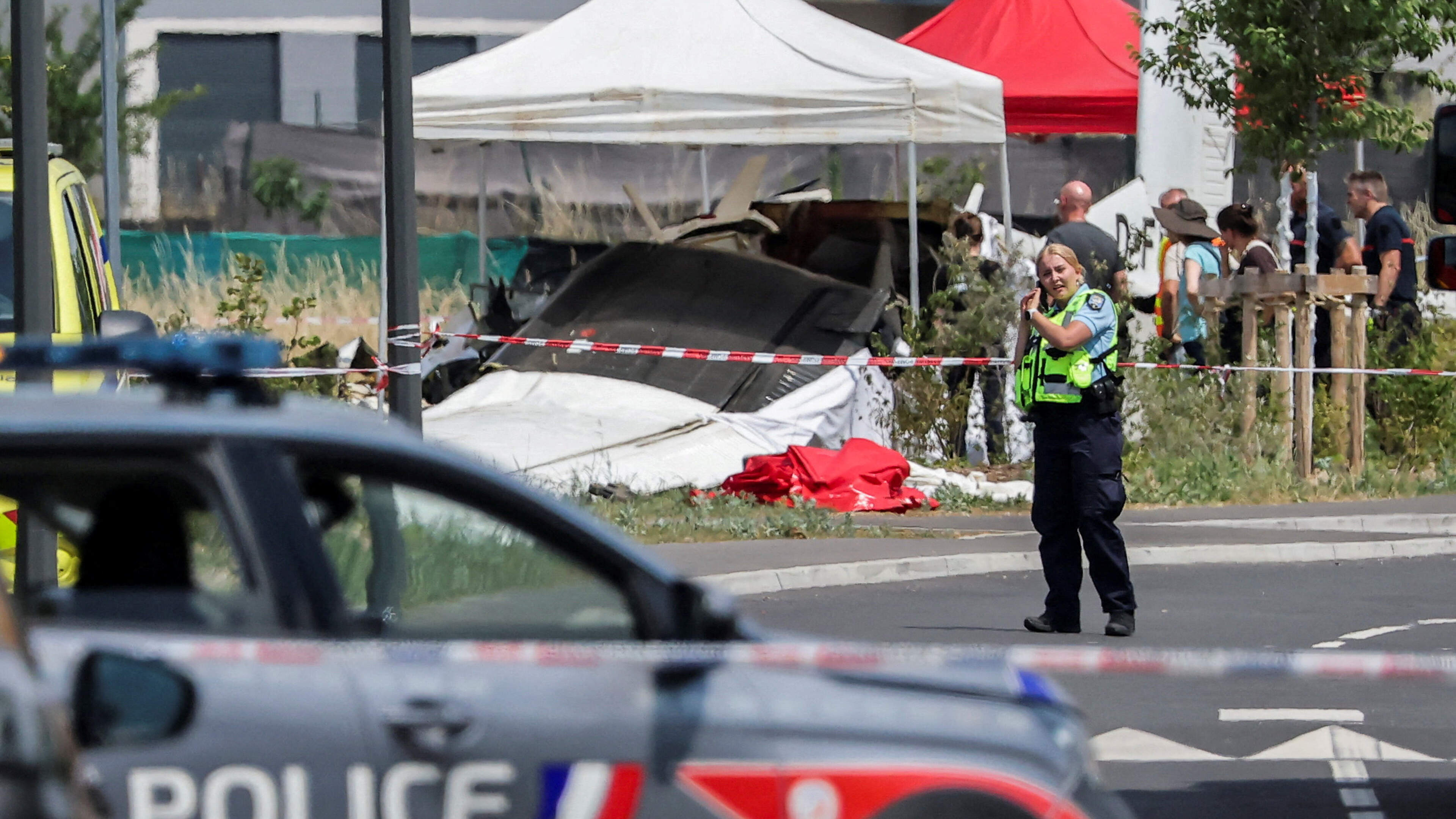 Eleven dead as parachute school plane crashes in northern France