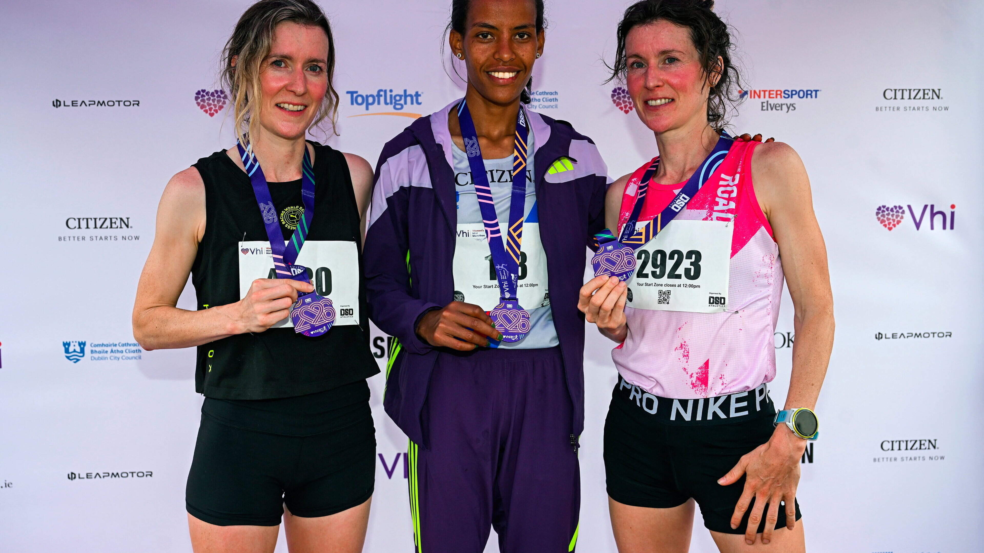 Chaltu Dida clear winner of women's Dublin mini marathon as Nic Dhomhnaill twins finish second and third