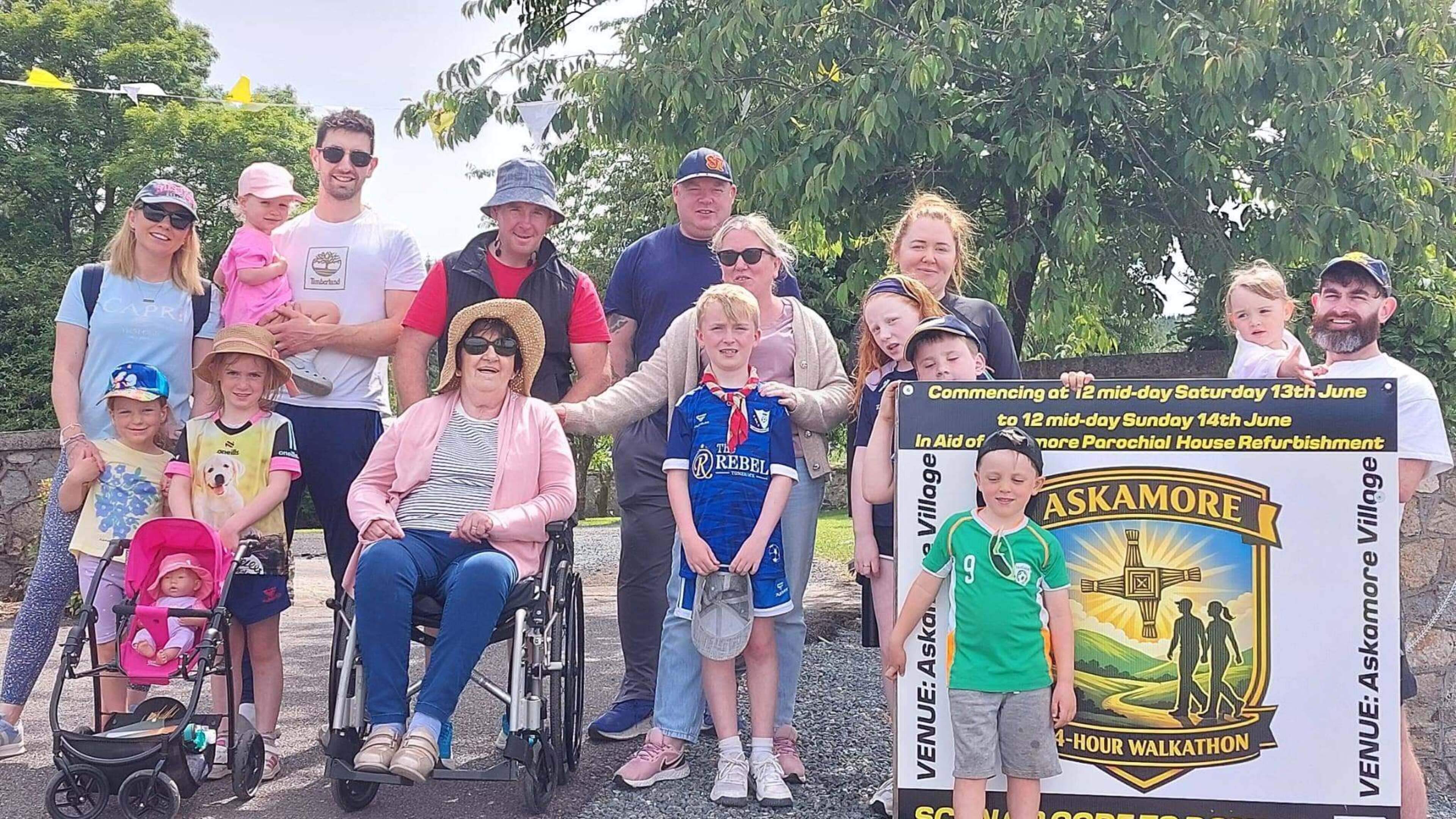 Wexford community step it out at 24-hour walkathon to repurpose vacant parochial house that has ‘fallen into disrepair’