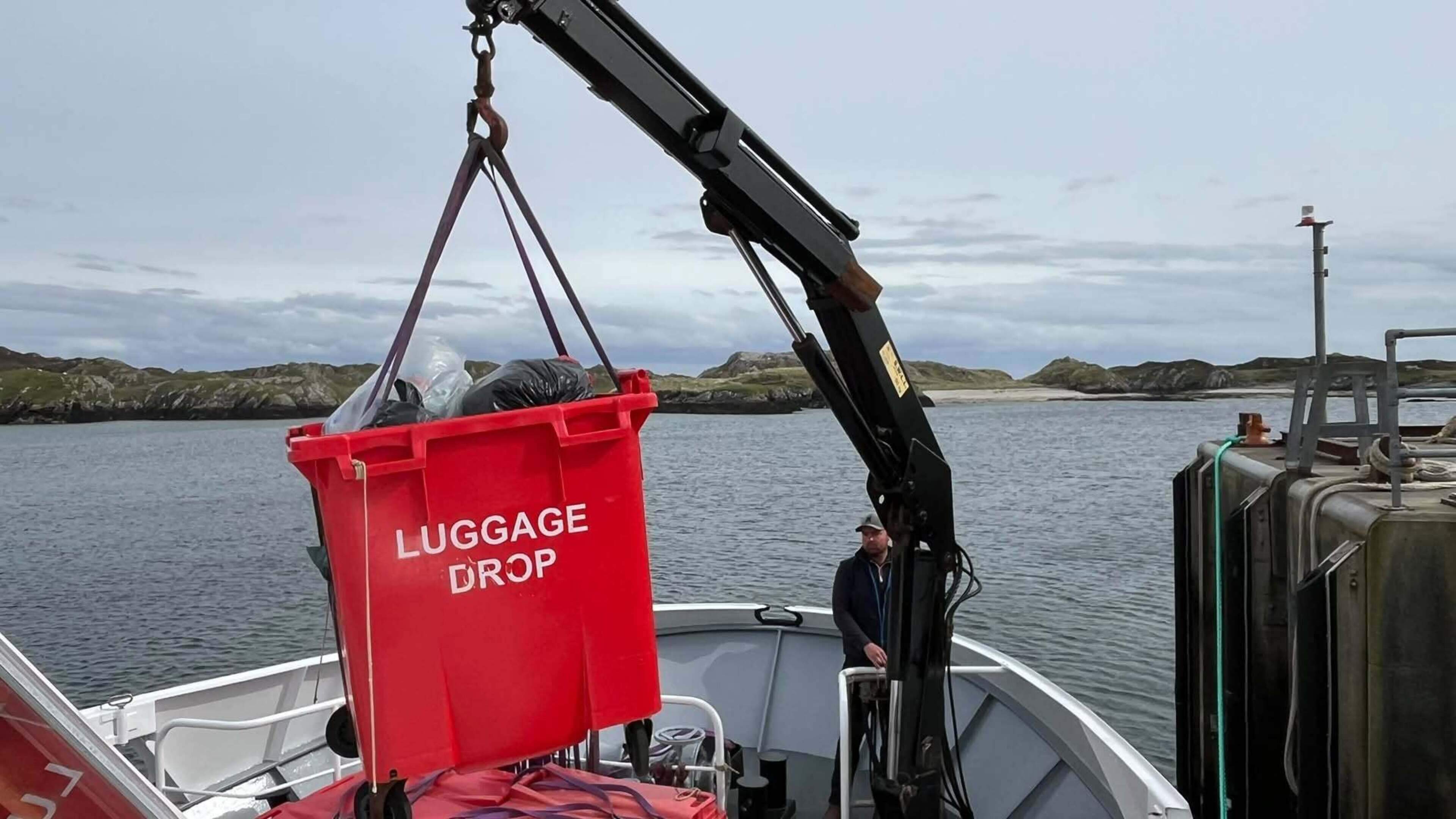 Large container of recycling intended for Galway island’s museum fund goes missing
