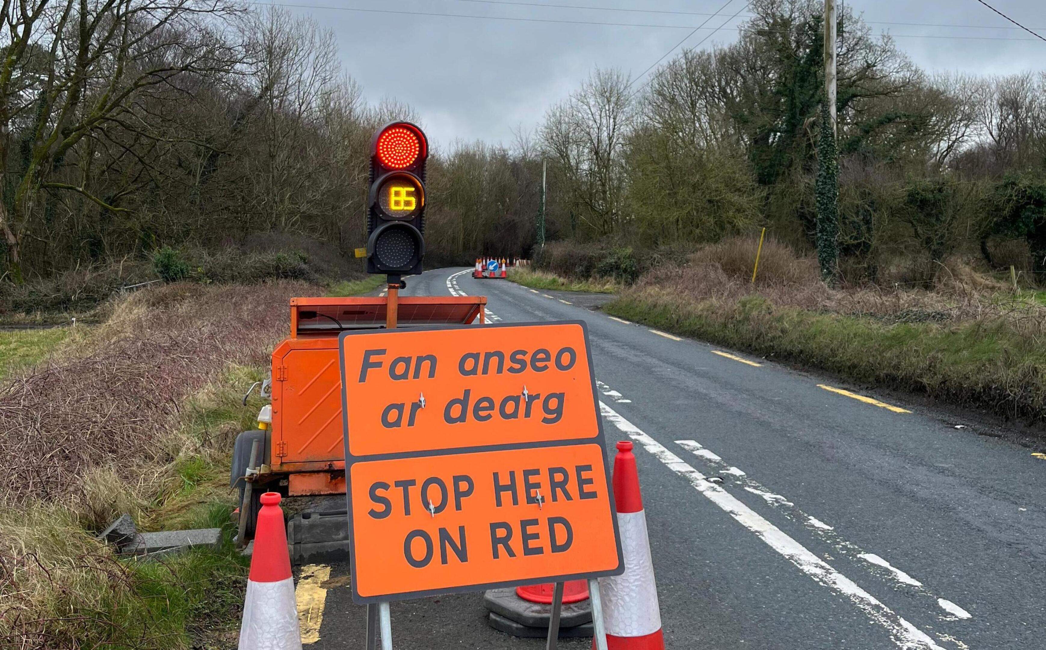 Stop-go lights on Galway N65 to be removed after two years of traffic delays