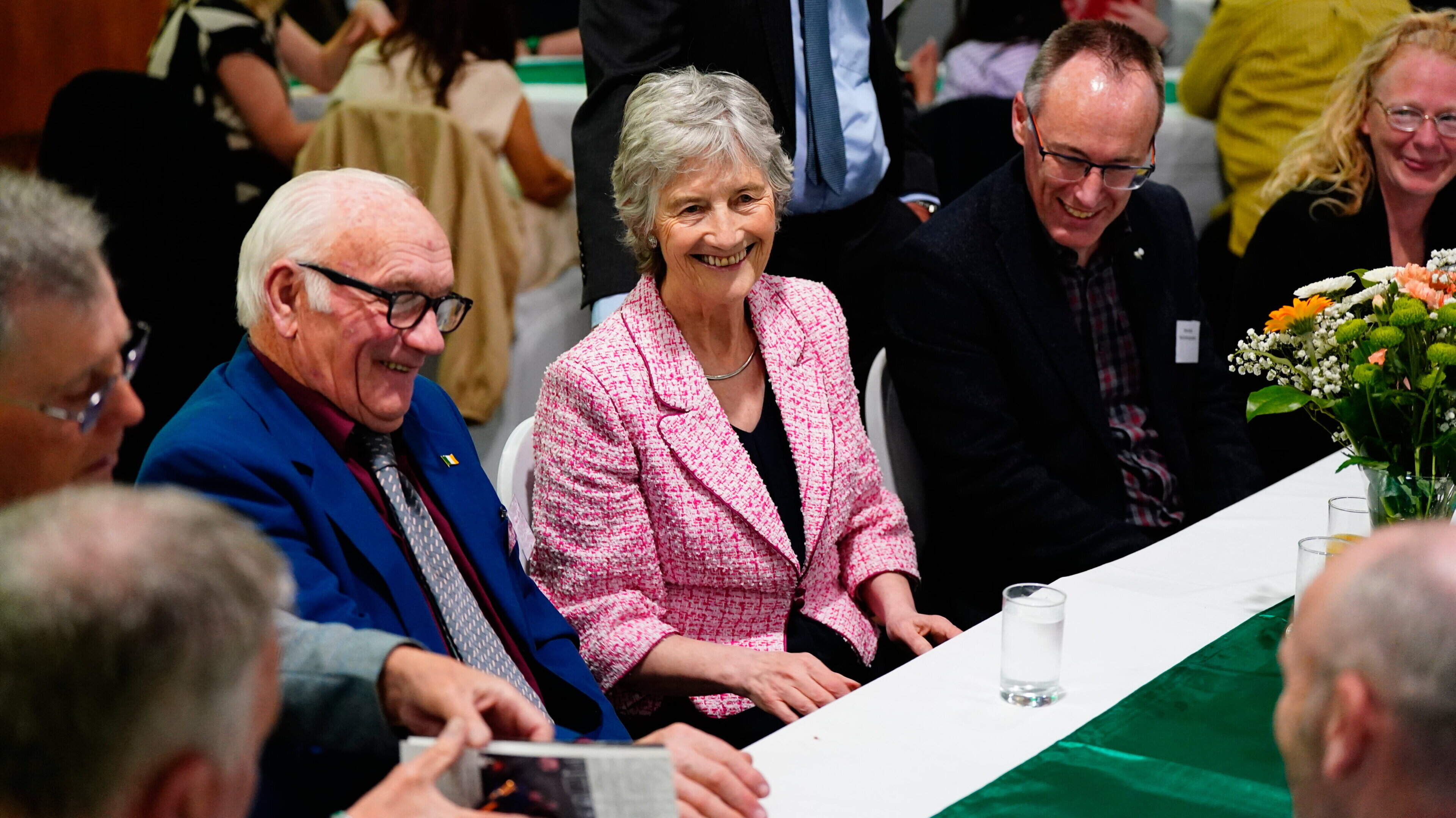 President Connolly had ‘eureka’ moment to give up cigars while at Leeds University as she visits her alma mater on trip to UK