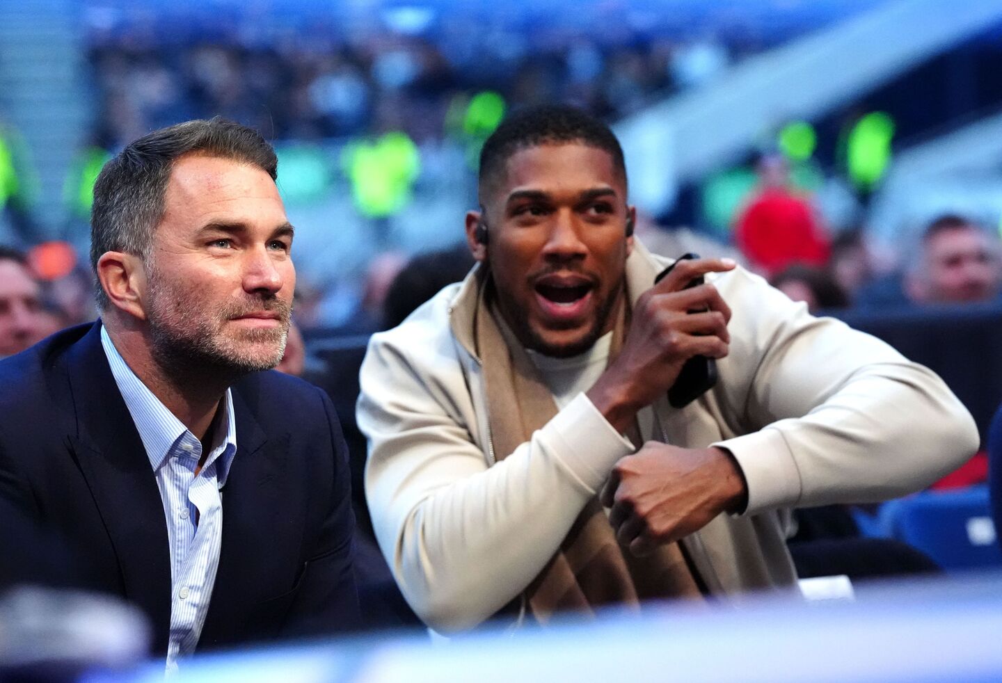 Anthony Joshua on track to fight Tyson Fury in November – Eddie Hearn ...