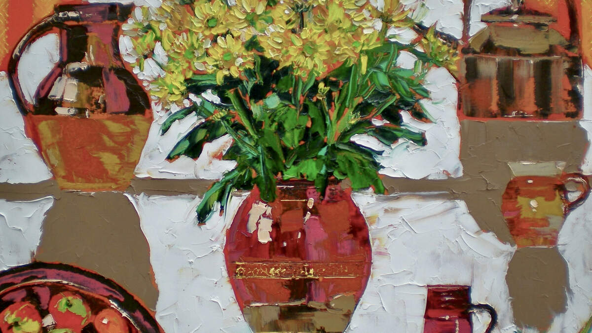 If You Only Do One Thing: Floral paintings on display, luxurious linen bedding, and roller coasters in the dark