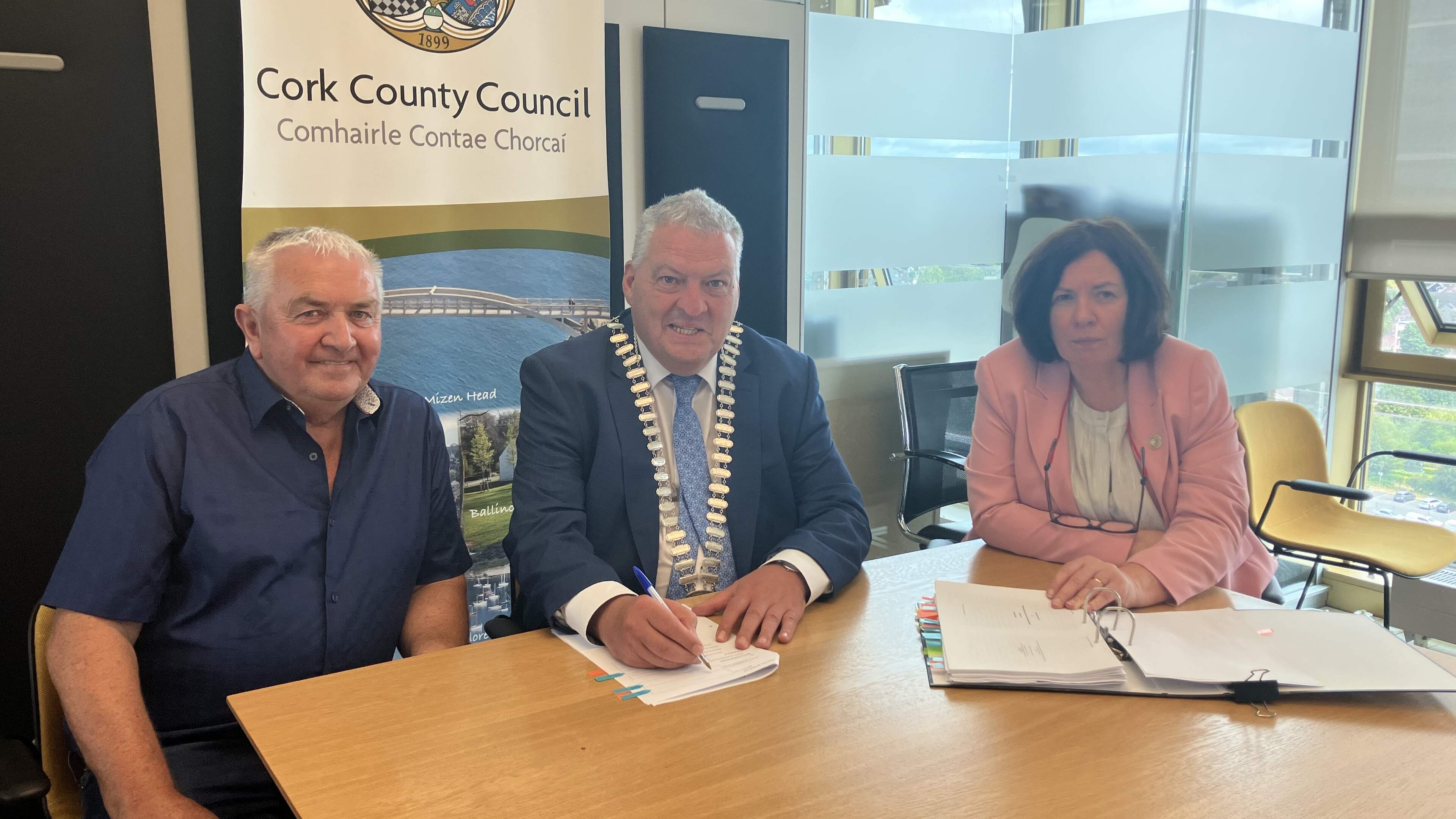 Cork region approved for seven new social homes as third phase of key construction contract is signed