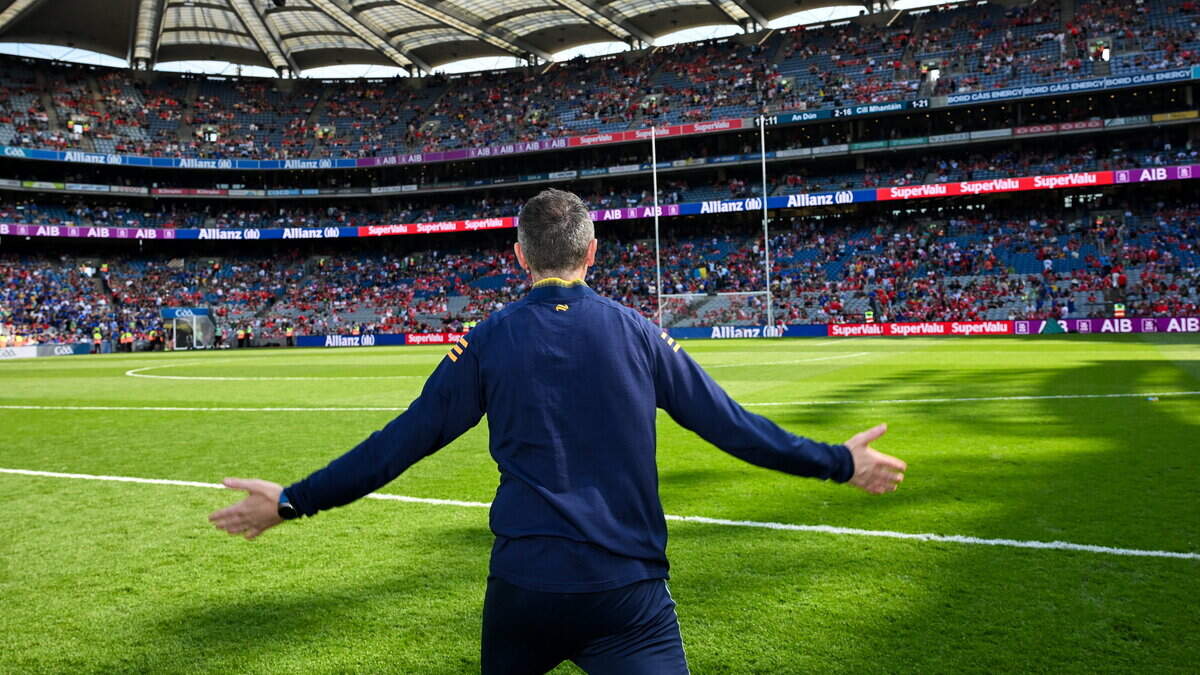 Manager Oisín McConville hopes Tailteann Cup win will bring Wicklow football to the next level