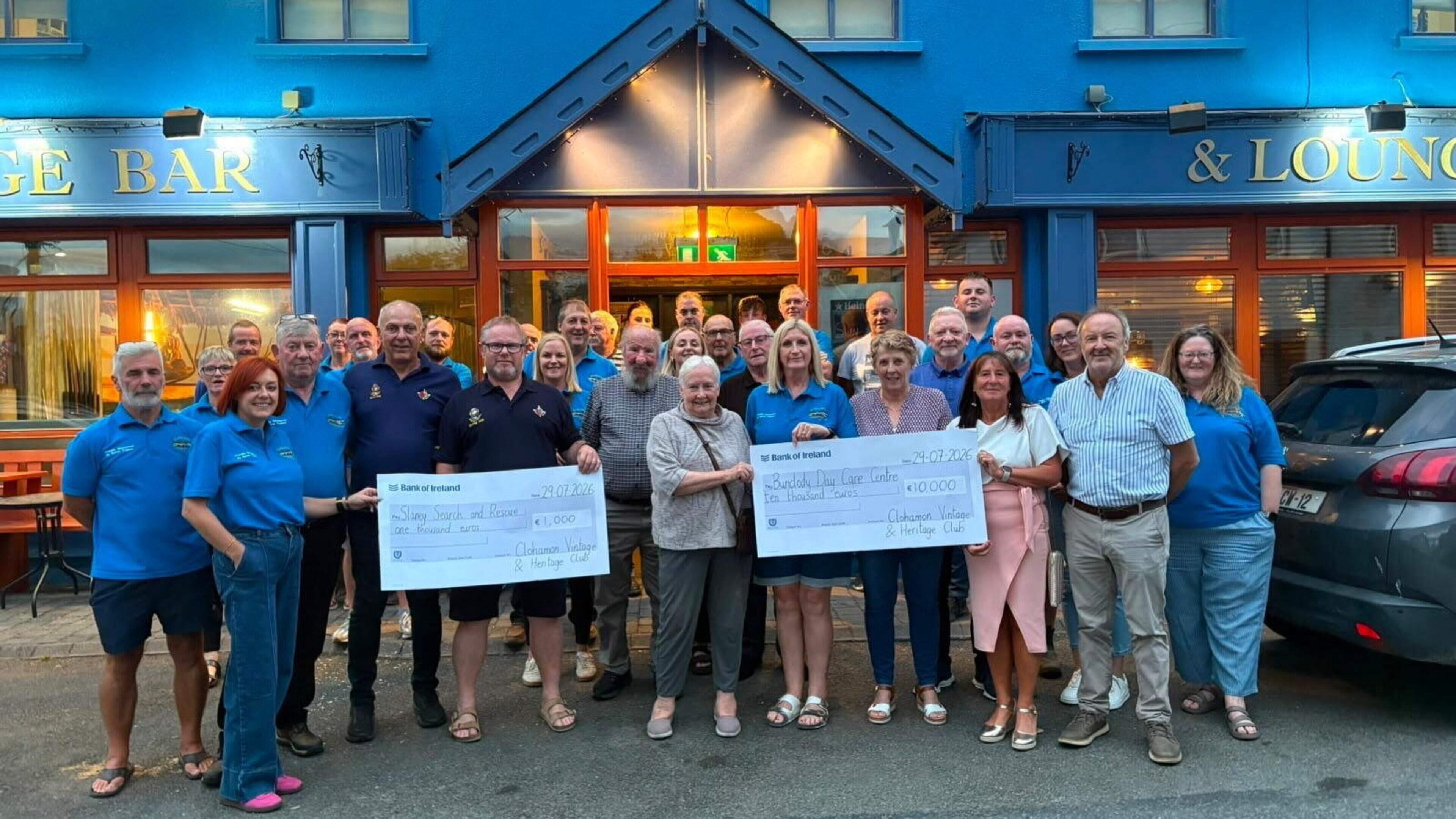 Wexford vintage club's heritage weekend raises €11,000 for two beloved community services