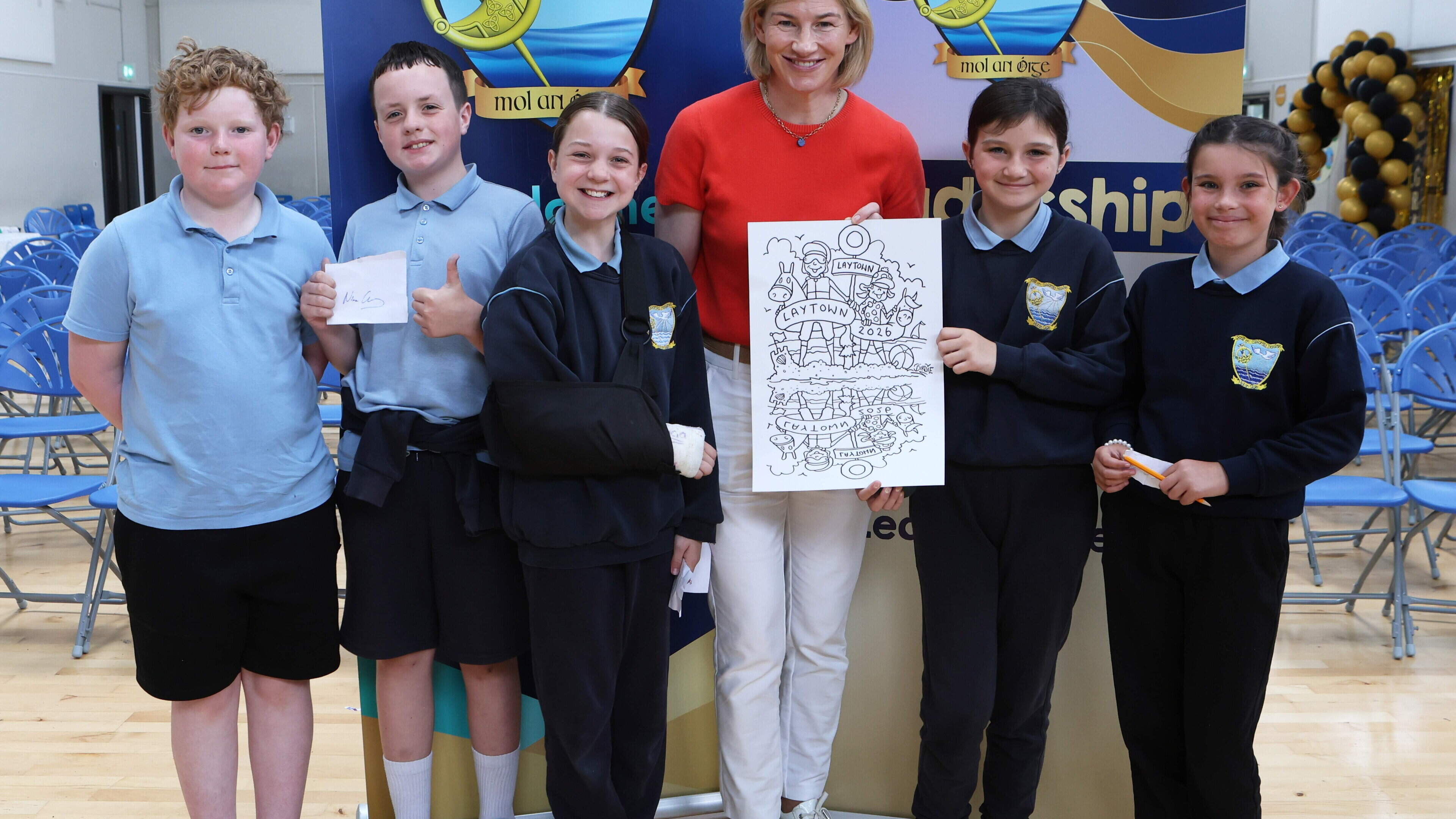 Young artists get creative as Nina Carberry launches Laytown Races colouring competition