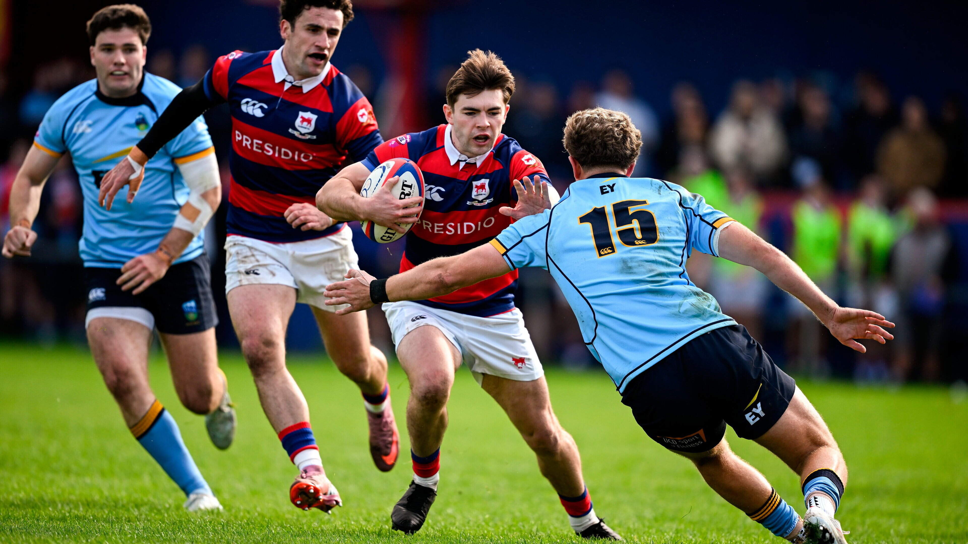 AIL round-up: Clontarf on top as backs provide six tries in impressive win over UCD