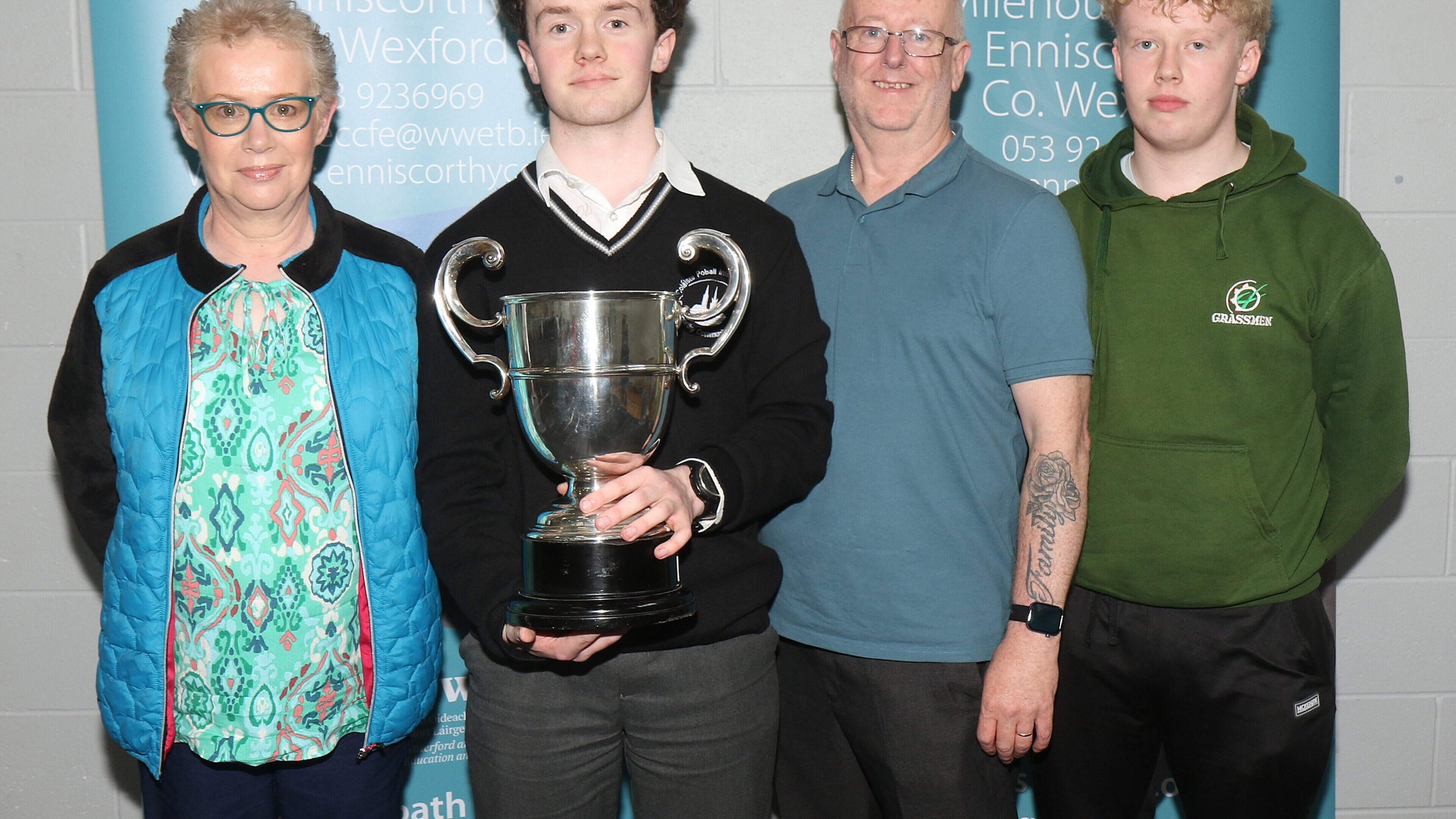 Tears and triumphs at Wexford school awards as late teacher and student remembered among accolades