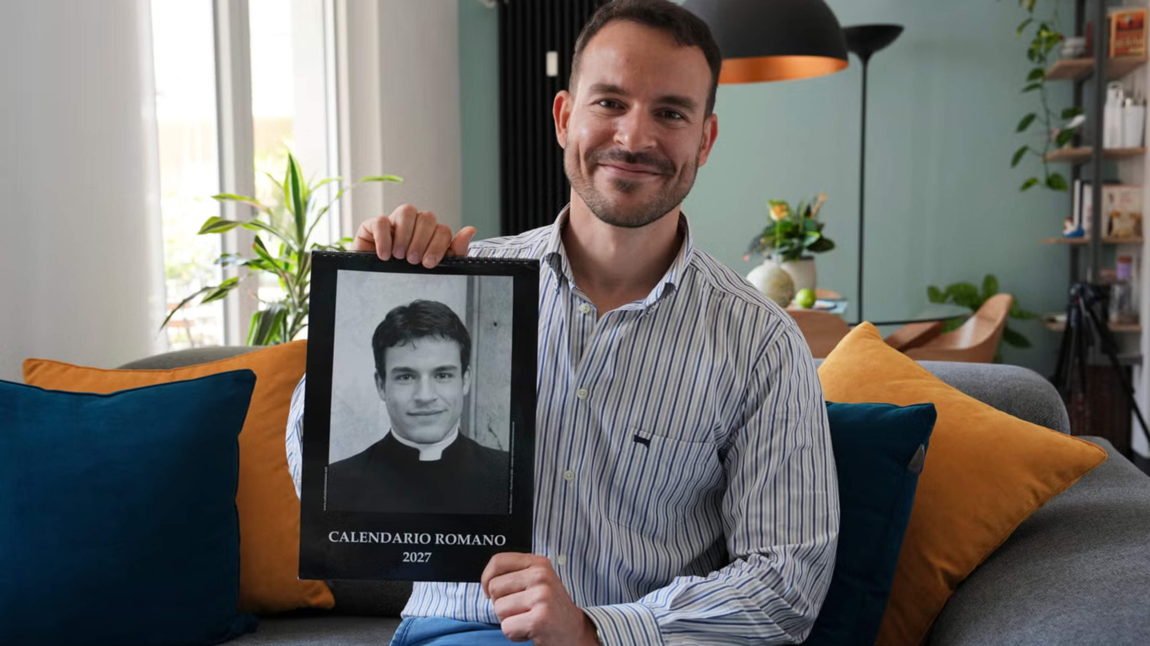 Italian model behind Rome’s ‘hot priest’ calendar admits: ‘It was a joke’