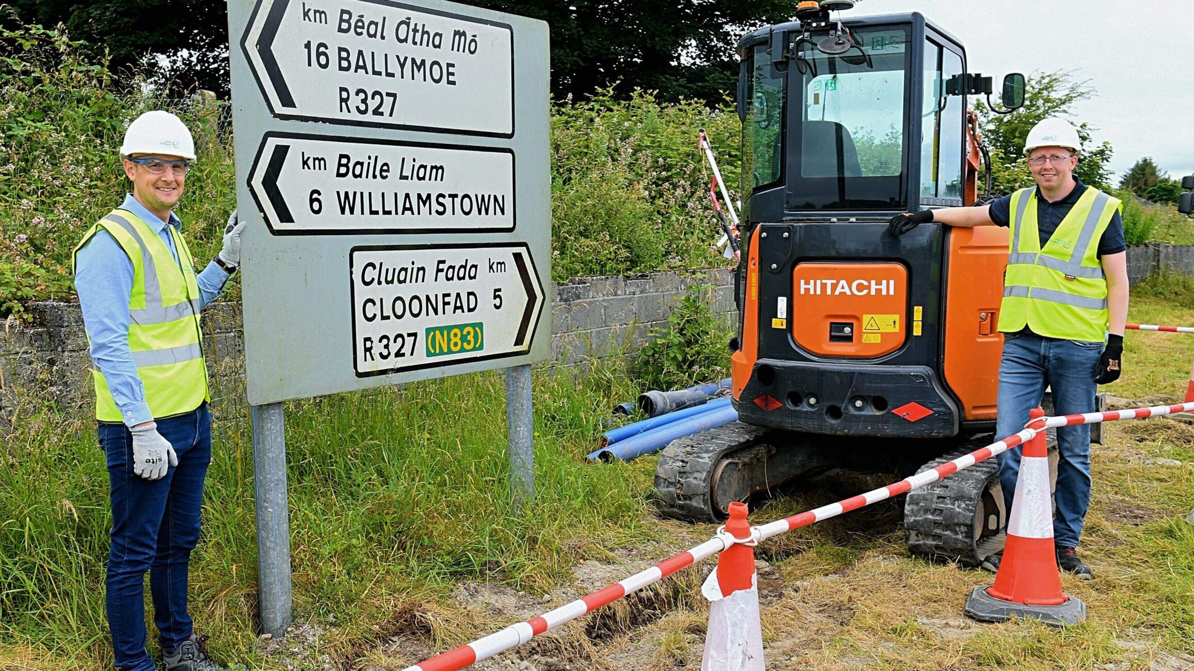 Work commences to replace faulty water mains near Mayo-Roscommon border