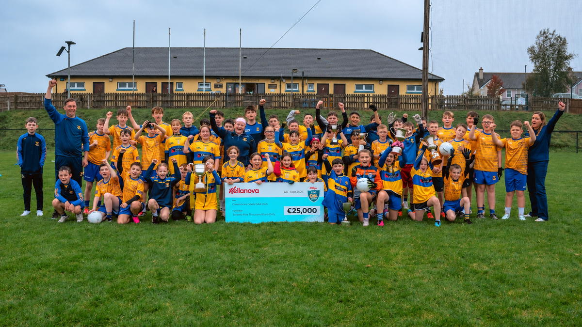 How a €25,000 boost is giving one Sligo GAA club plenty to celebrate