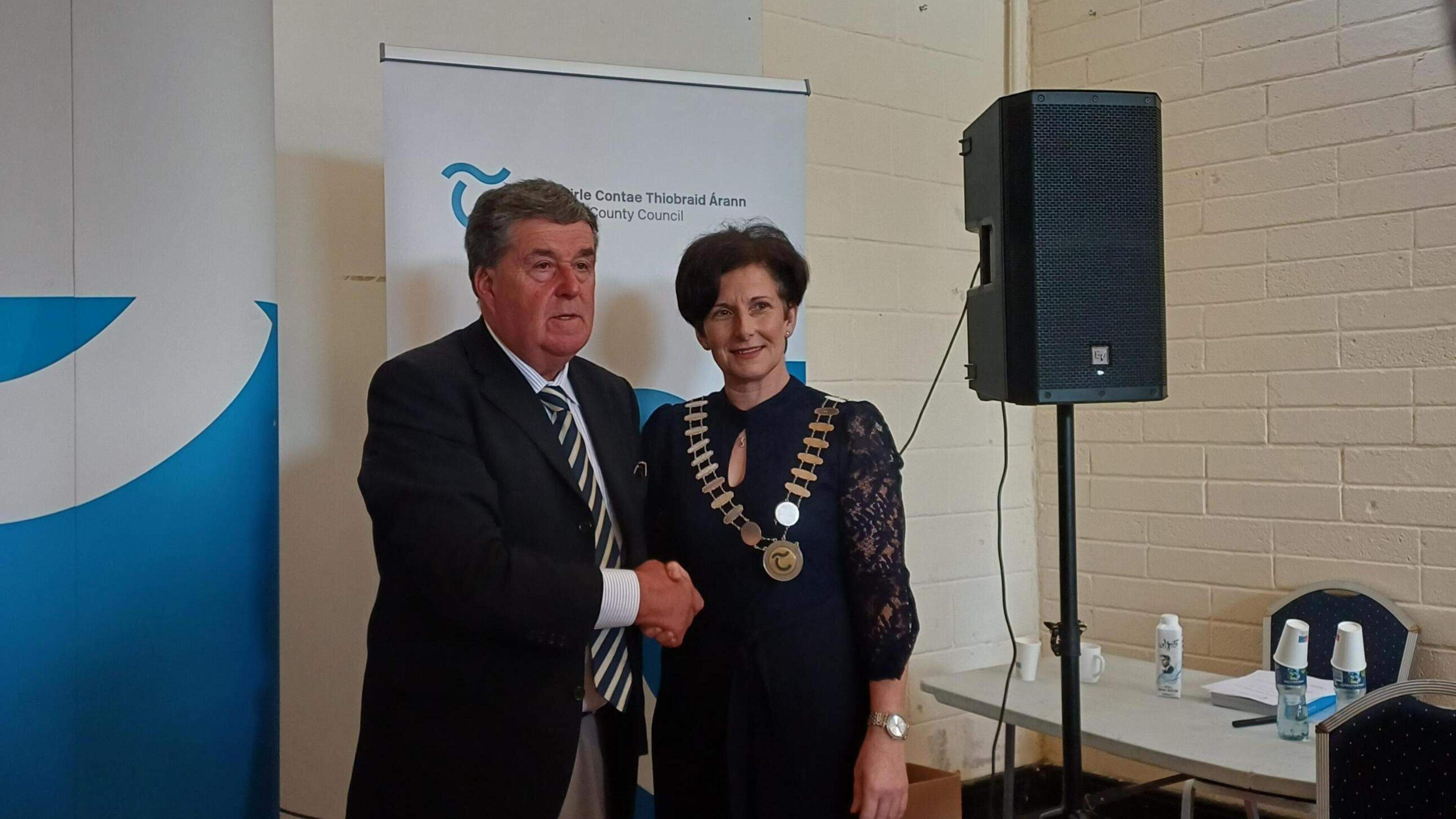New Tipperary cathaoirleach says late father ‘looking down’ on her on proud day
