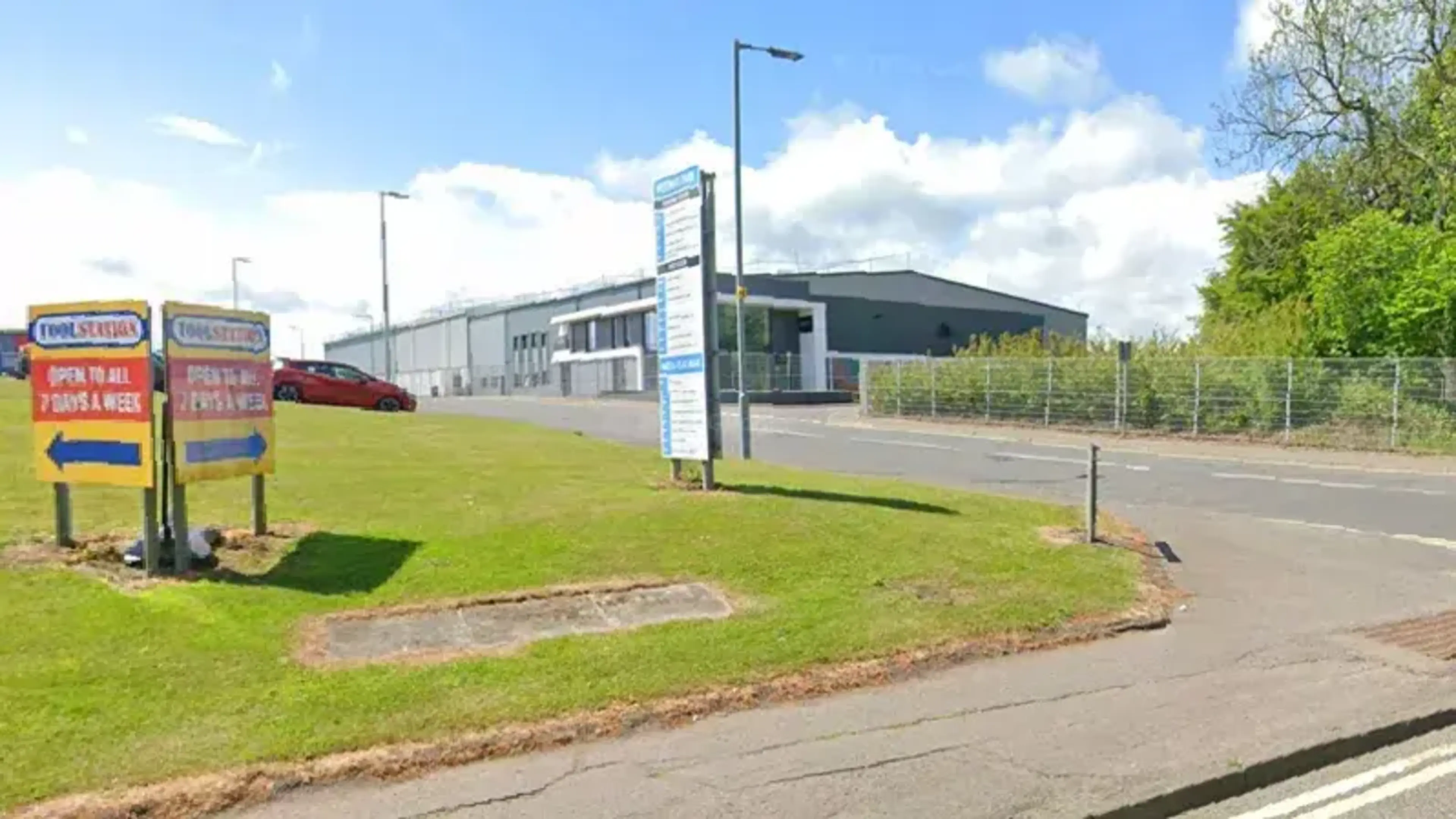 Man arrested after nine-year-old girl found injured in Scotland industrial estate dies