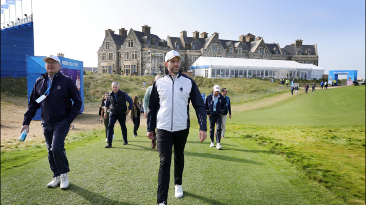 Eric Trump hails ‘family friend’ Rory McIlroy as he arrives in Doonbeg for Irish Open ahead of his father