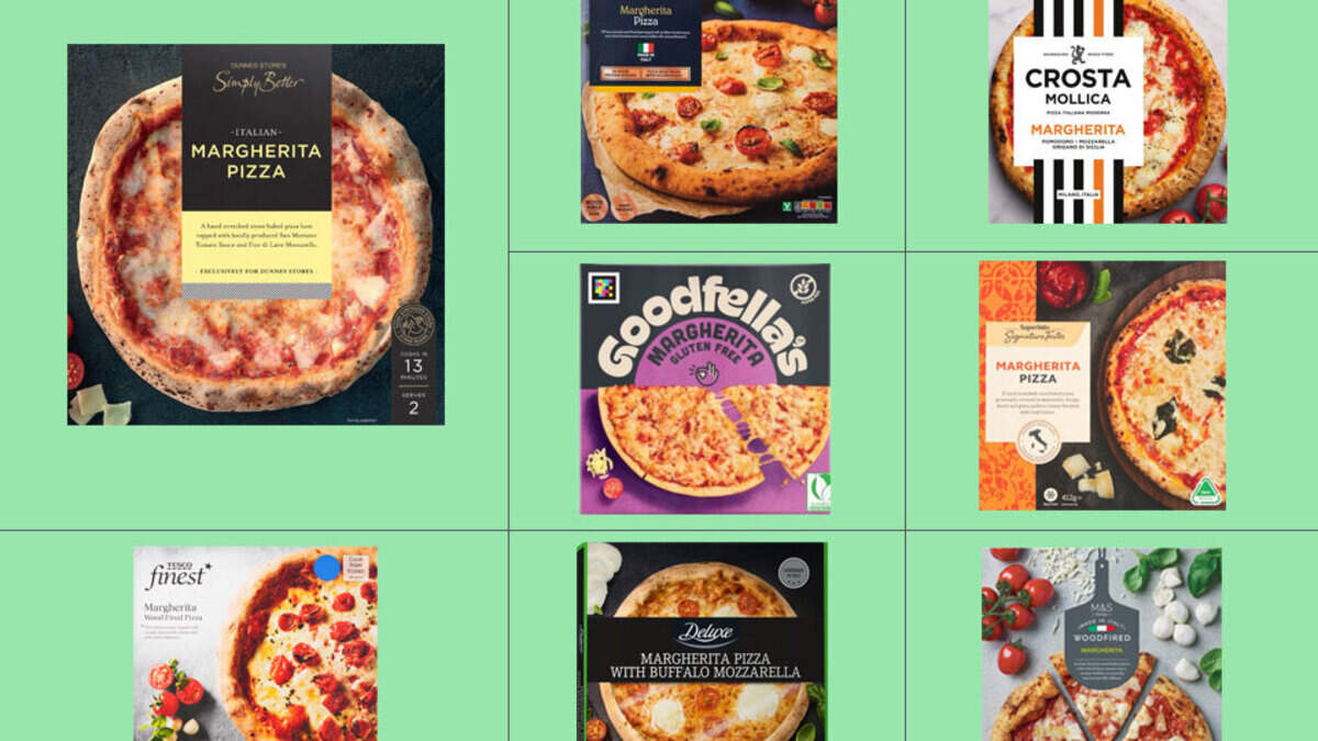 The supermarket frozen margherita pizza taste test: ‘Our testers complained about the crust-to-topping ratio'