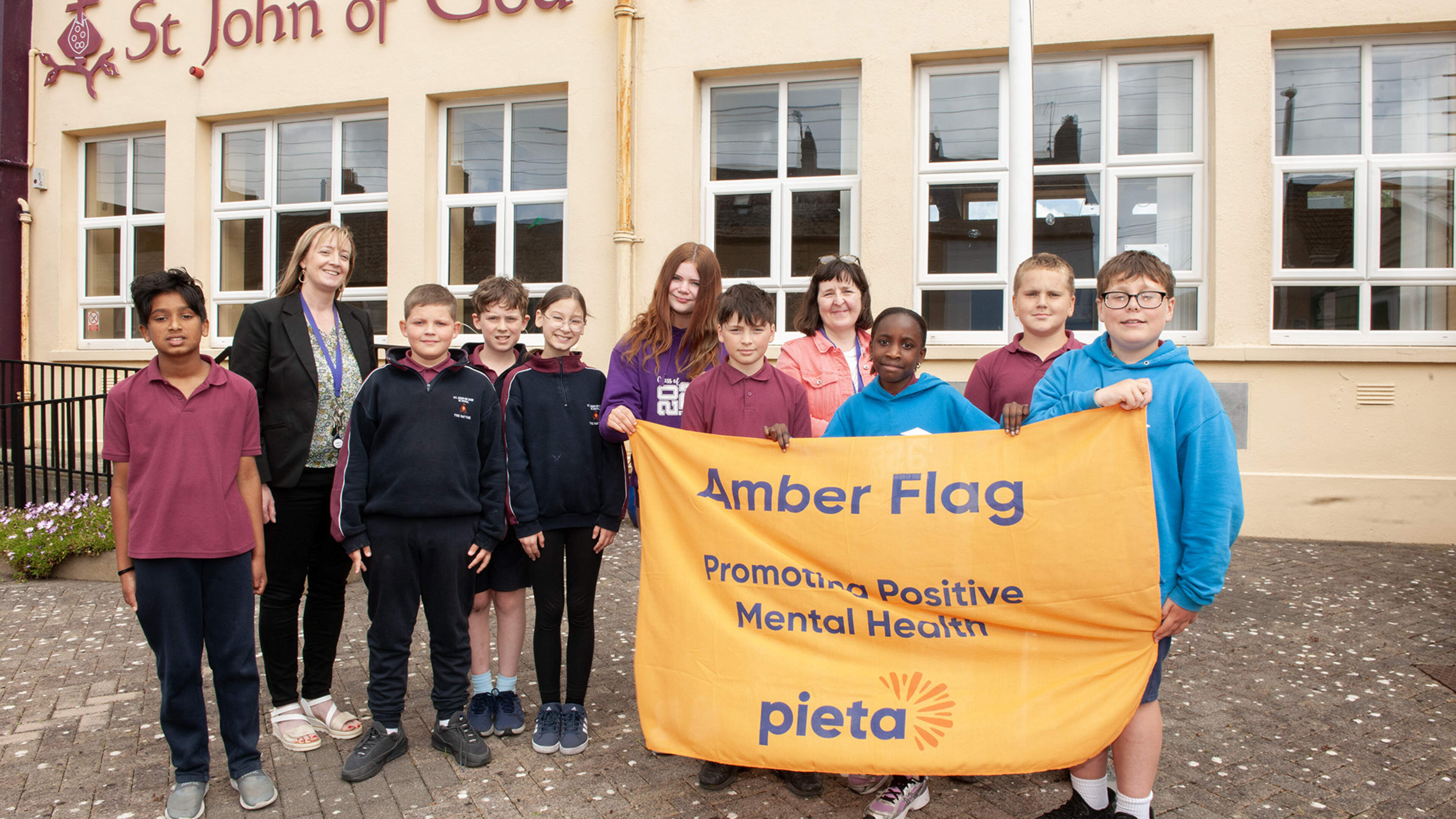 Pyjamas Day fundraiser for Pieta House boosts Amber Flag effort at Wexford school