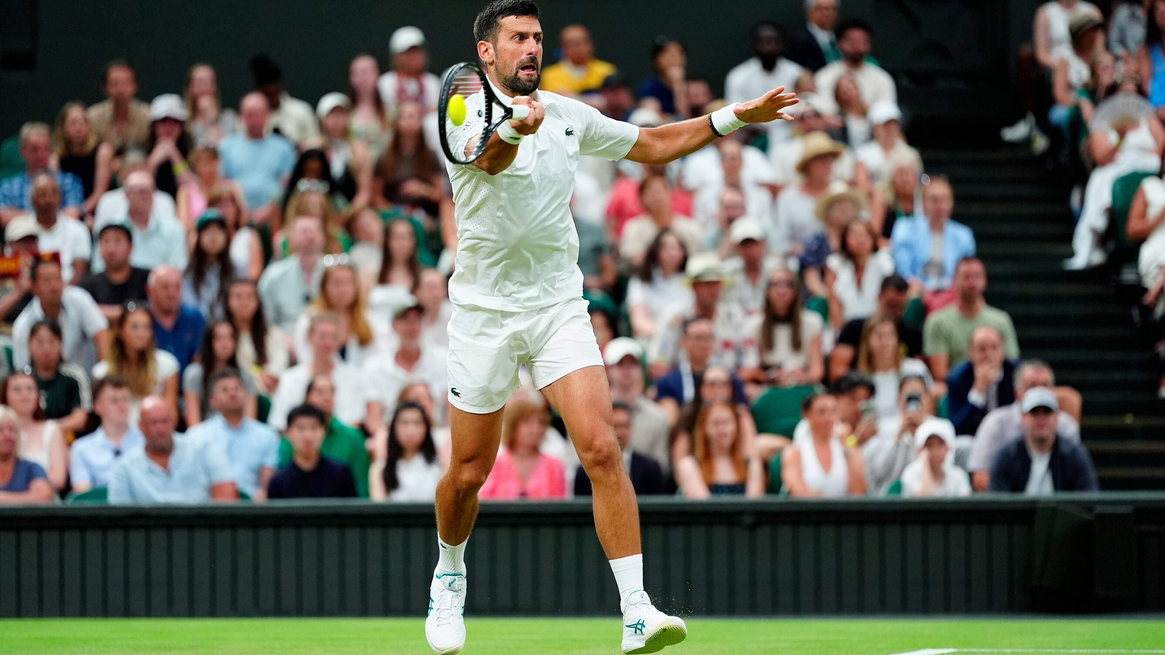 Wimbledon Day 3: Djokovic beats Tsitsipas, Gauff hangs on, Sinner and Sabalenka ease into round three