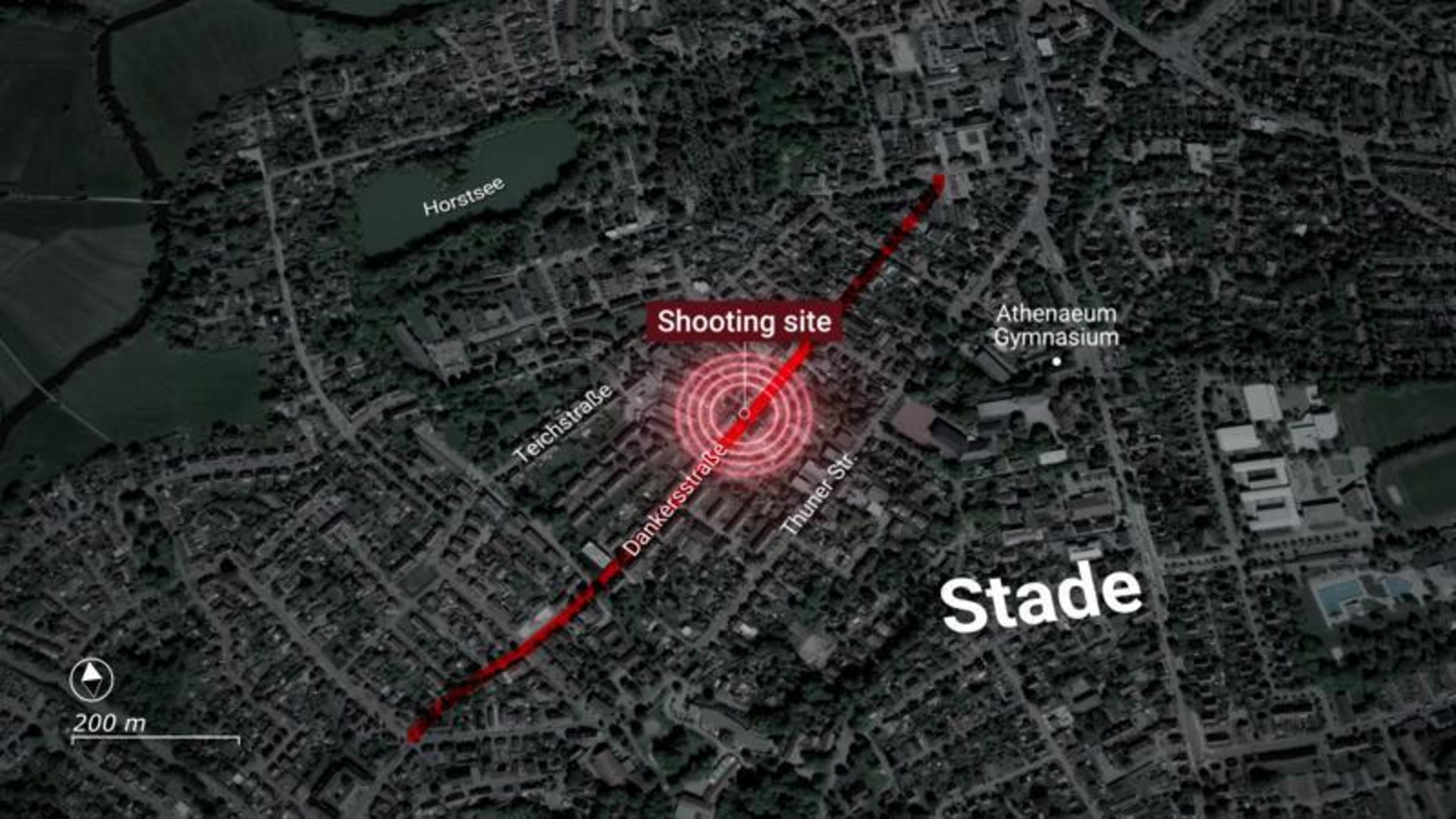 Six people killed in shooting in northern Germany, two suspects detained