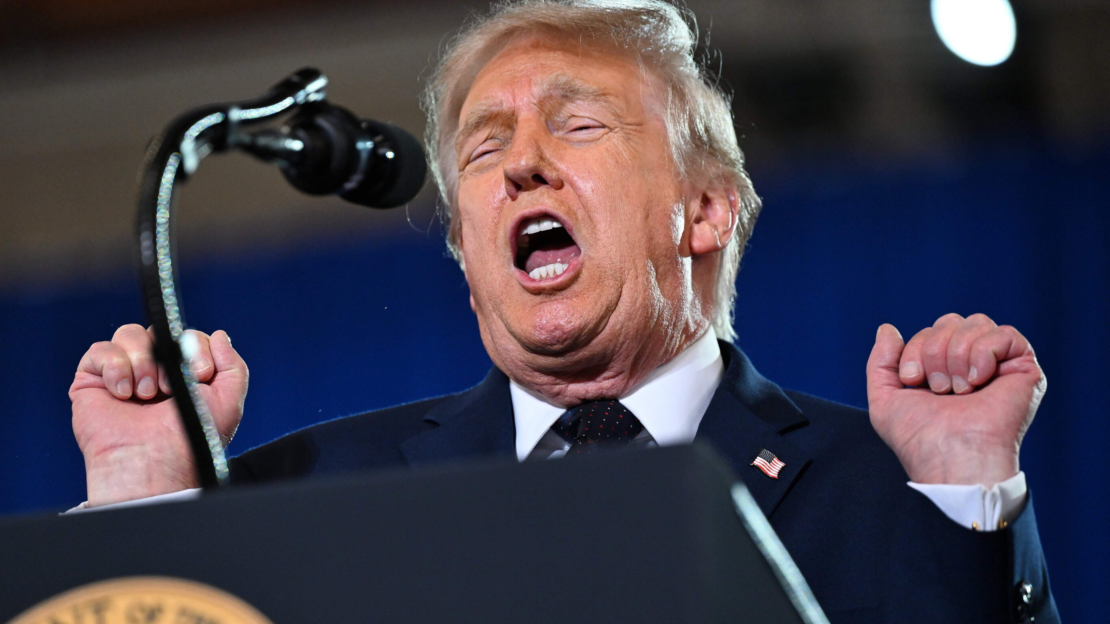 Doubts grow over Donald Trump’s mental fitness, polls find, as president heads for annual medical physical