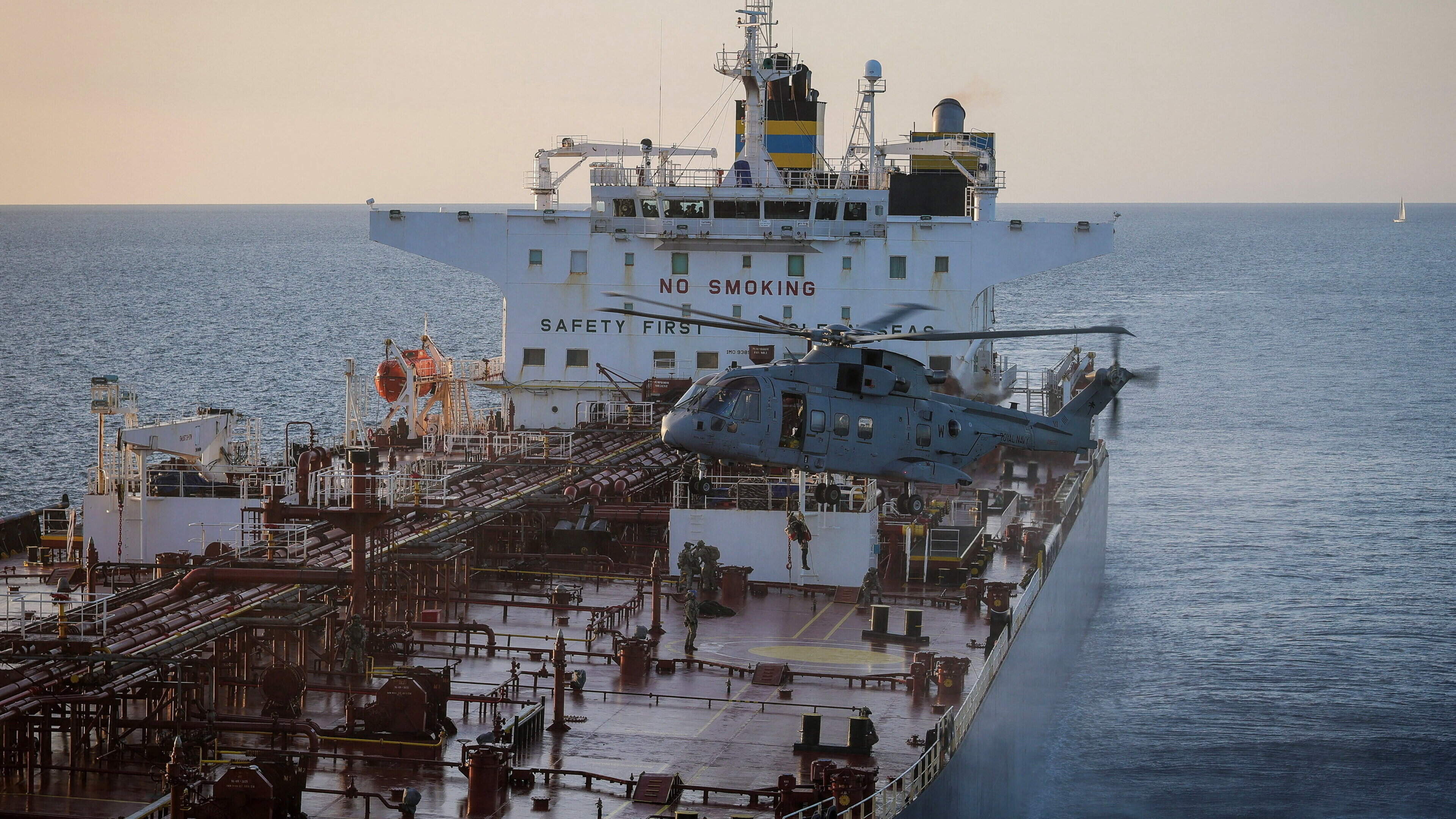 British forces intercept Russian shadow fleet tanker in the English Channel
