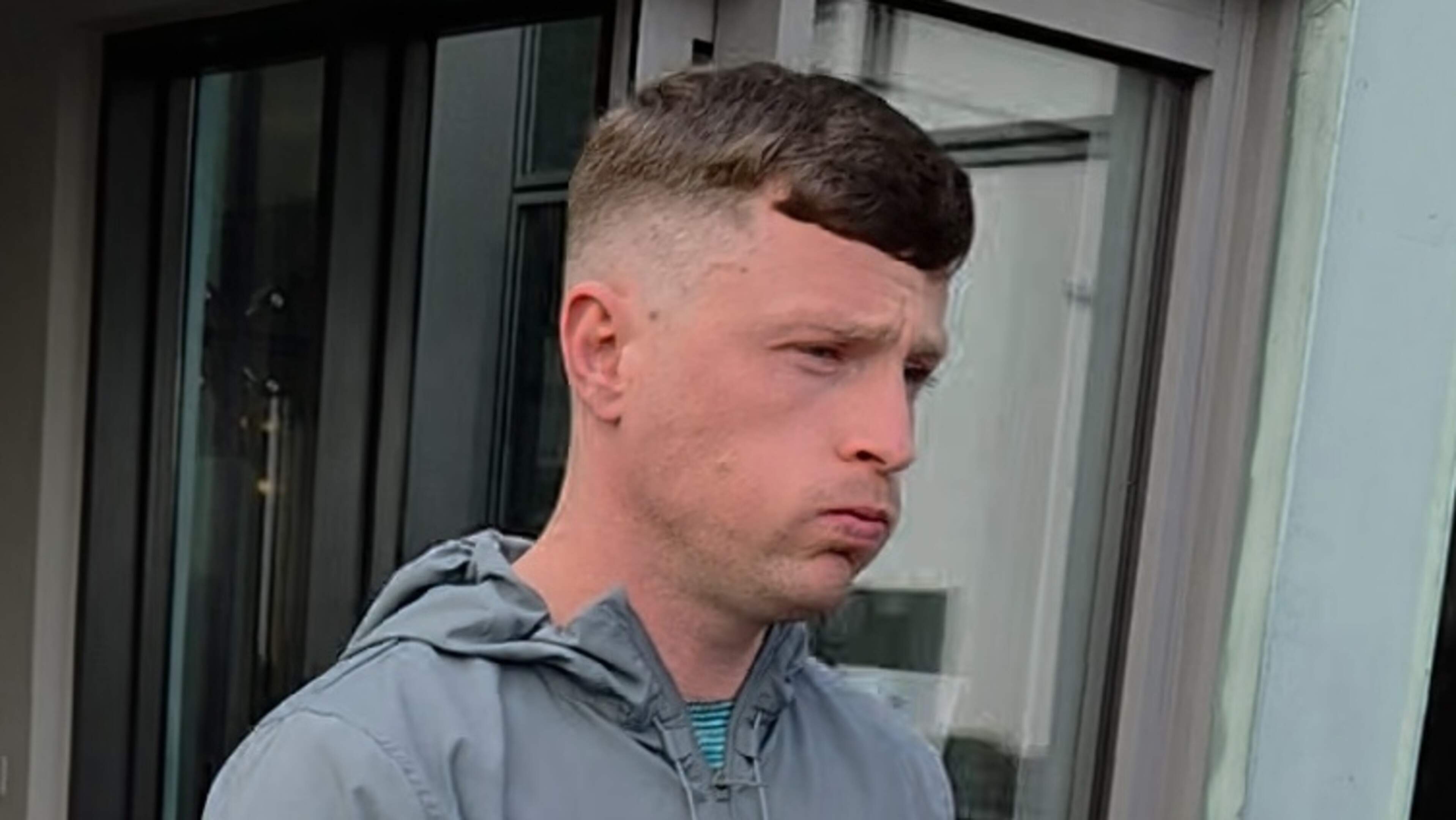 Attack accused ‘beat man on his doorstep’, court hears