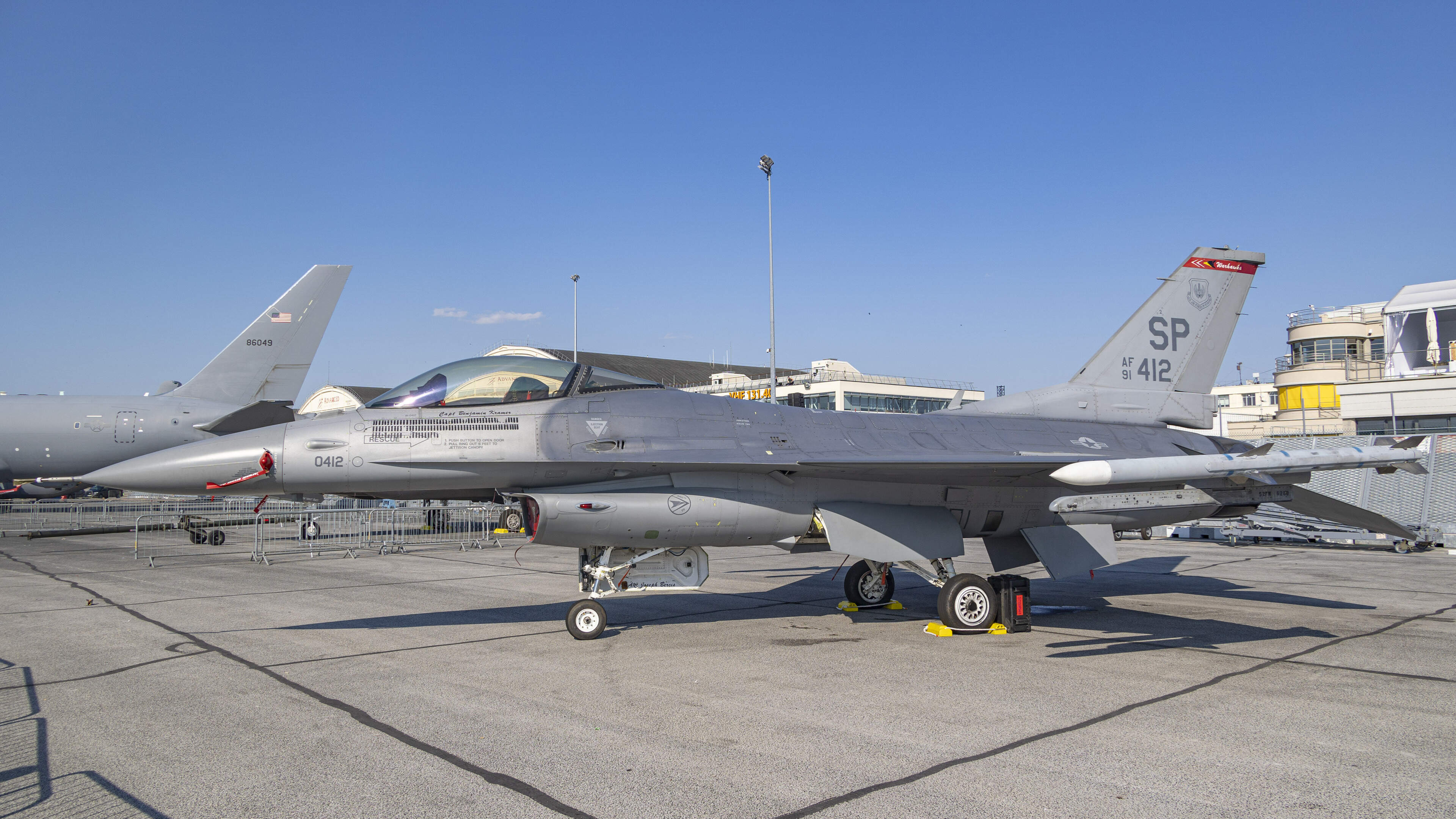 F-16 fighter jets on standby for Donald Trump’s World Cup final appearance