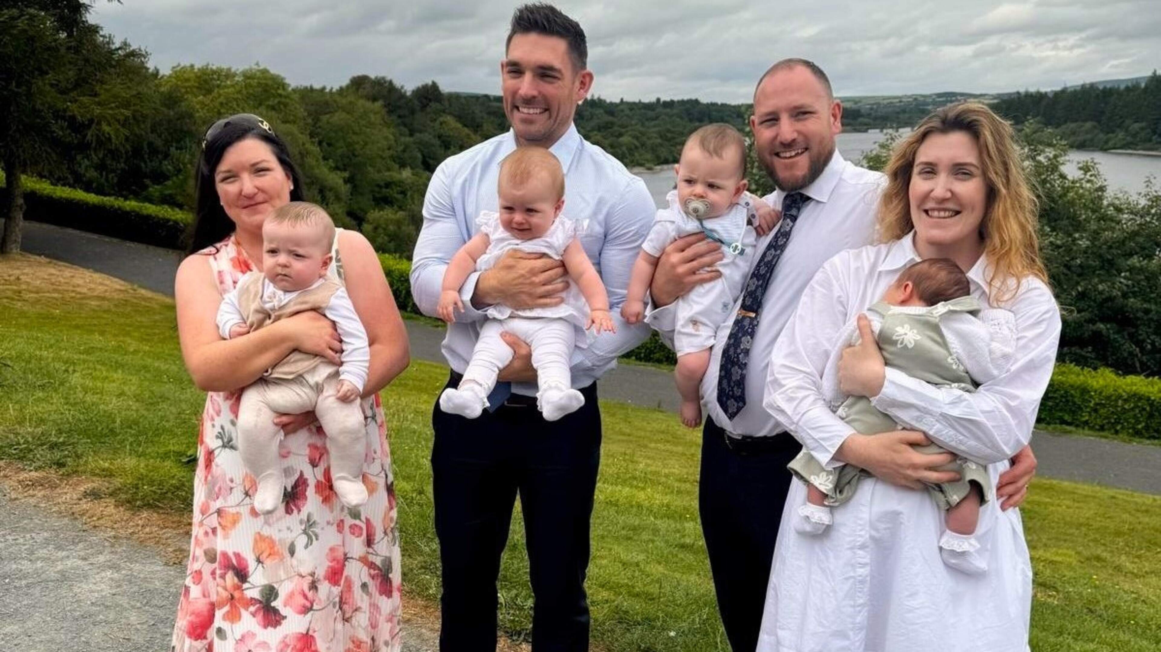 Wicklow siblings return to family church for rare quadruple christening