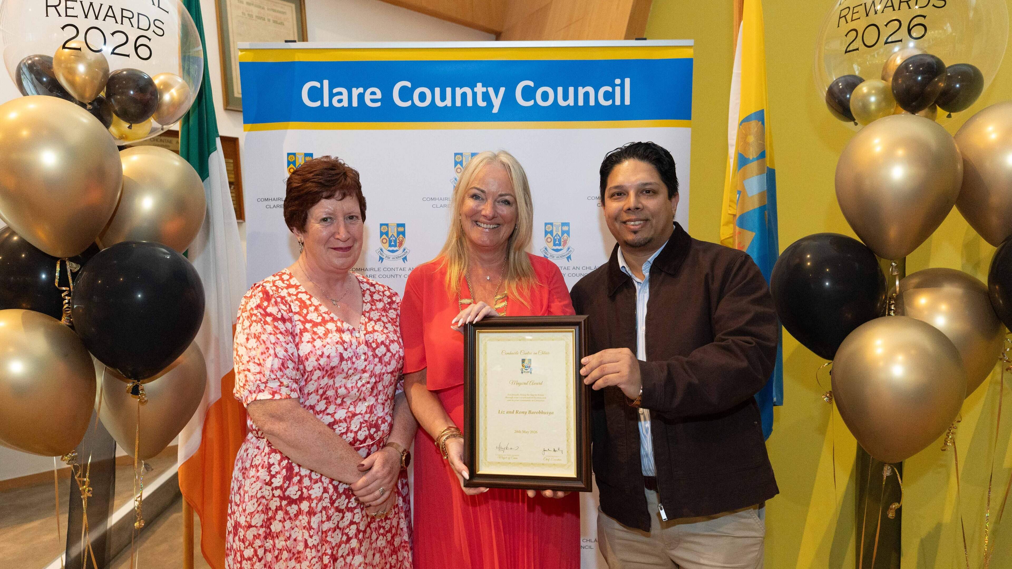 ‘Exceptional individuals’ in Clare arts, film and community recognised in special reception