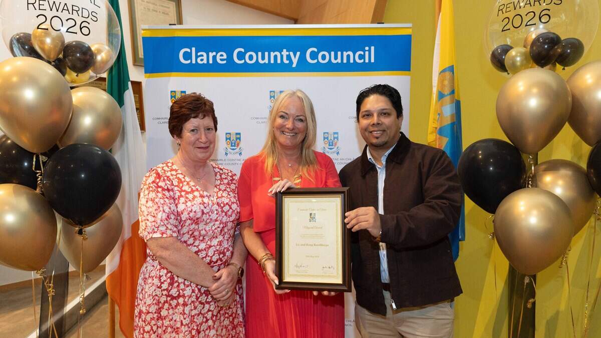‘Exceptional individuals' in Clare arts, film and community recognised in special reception