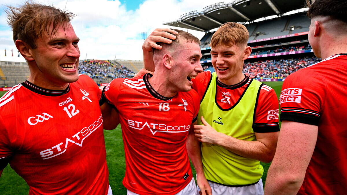 ‘For all those dark days’ – From a fractured ankle to cruciate tears, Ciarán Byrne gets to savour Louth’s success