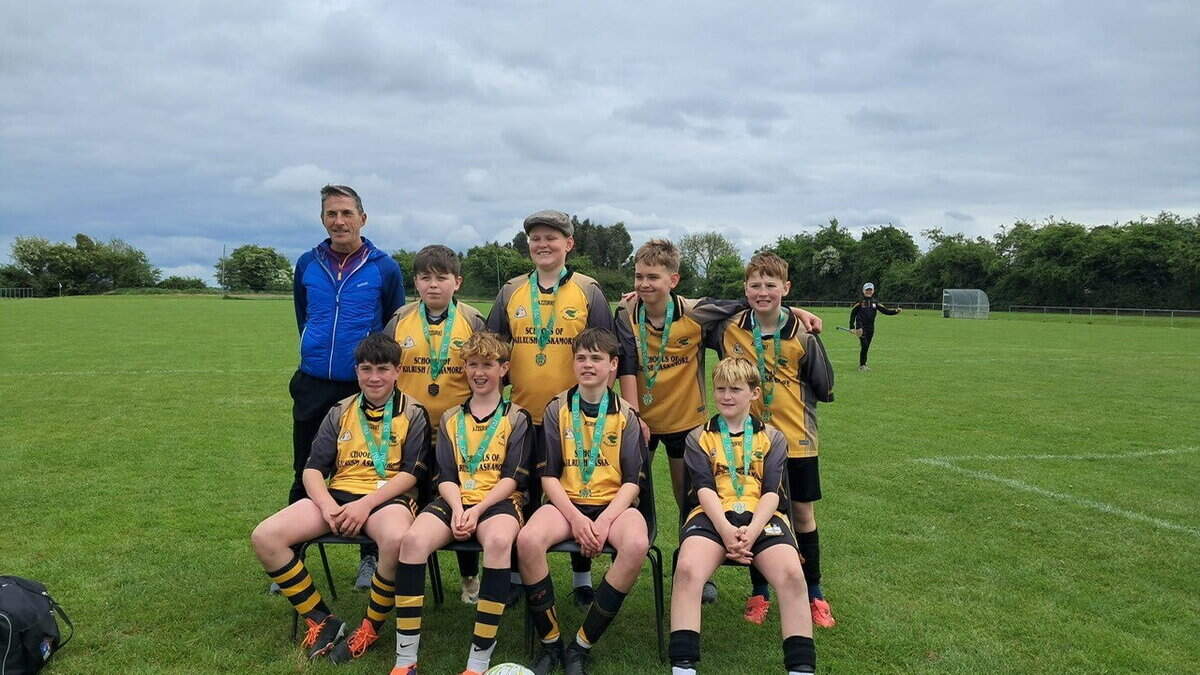 Ballyroebuck NS boys second in FAI five-a-side at Leinster level