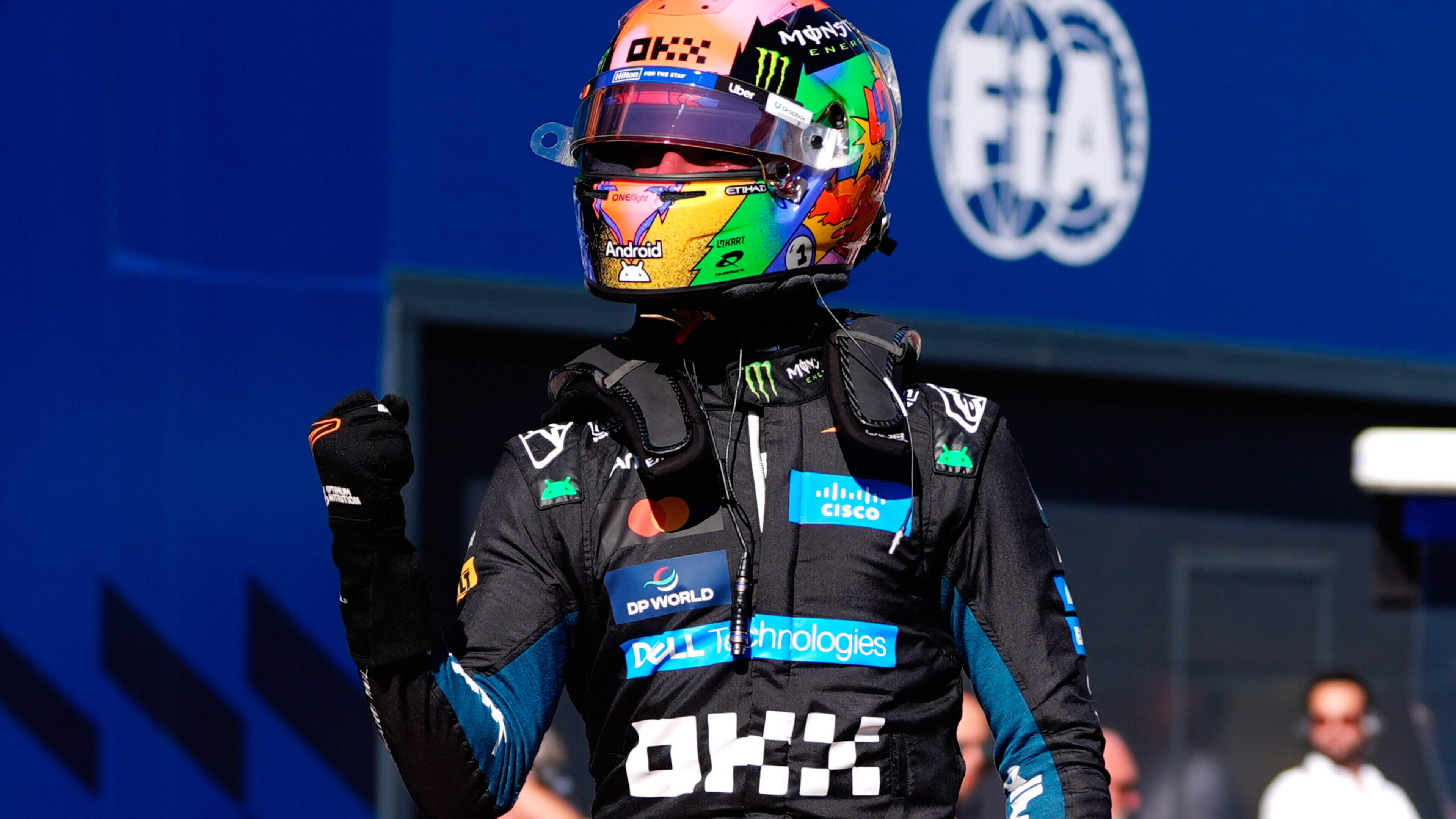 Lando Norris claims dramatic Spanish Grand Prix pole as late surge denies Kimi Antonelli