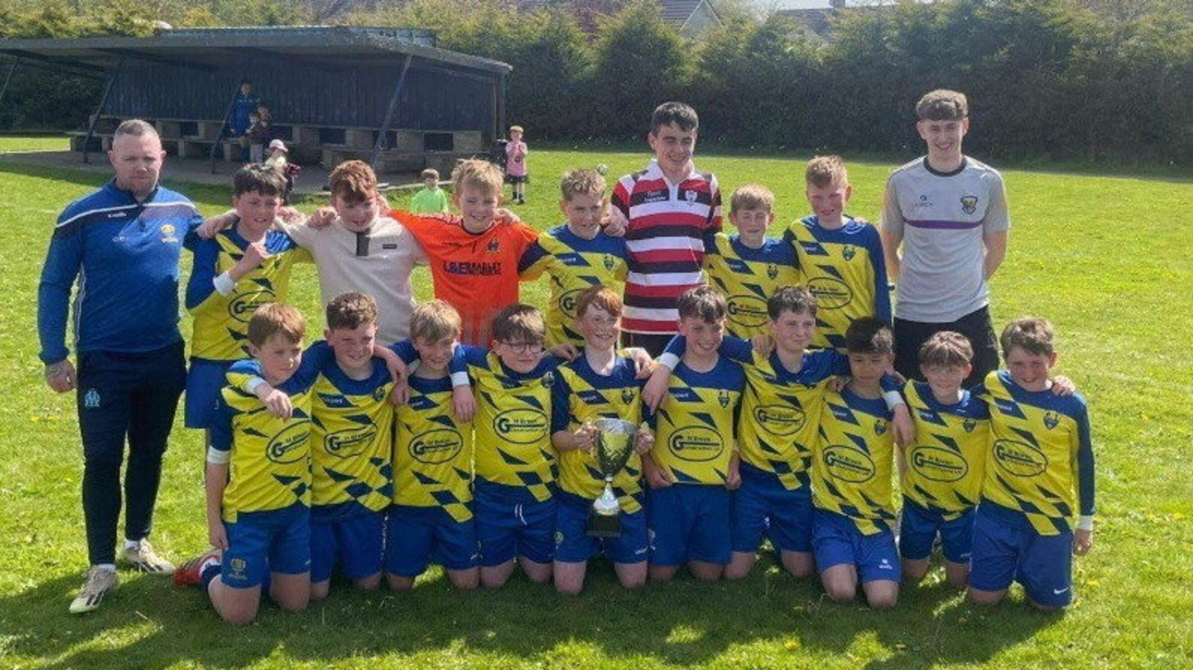 Adamstown battled back for vital draw in final match to secure Under-13 title