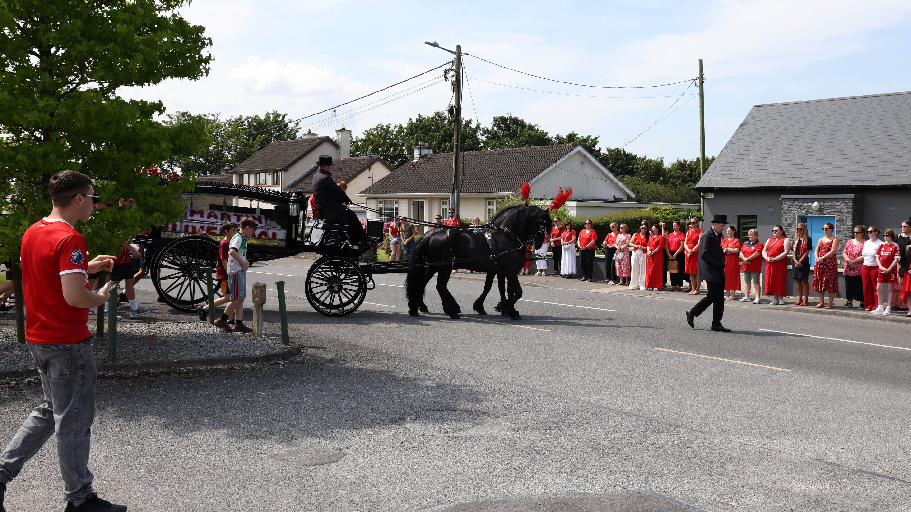 Talented teenager Martin Greene laid to rest in Liverpool colours after Lough Ree swimming tragedy