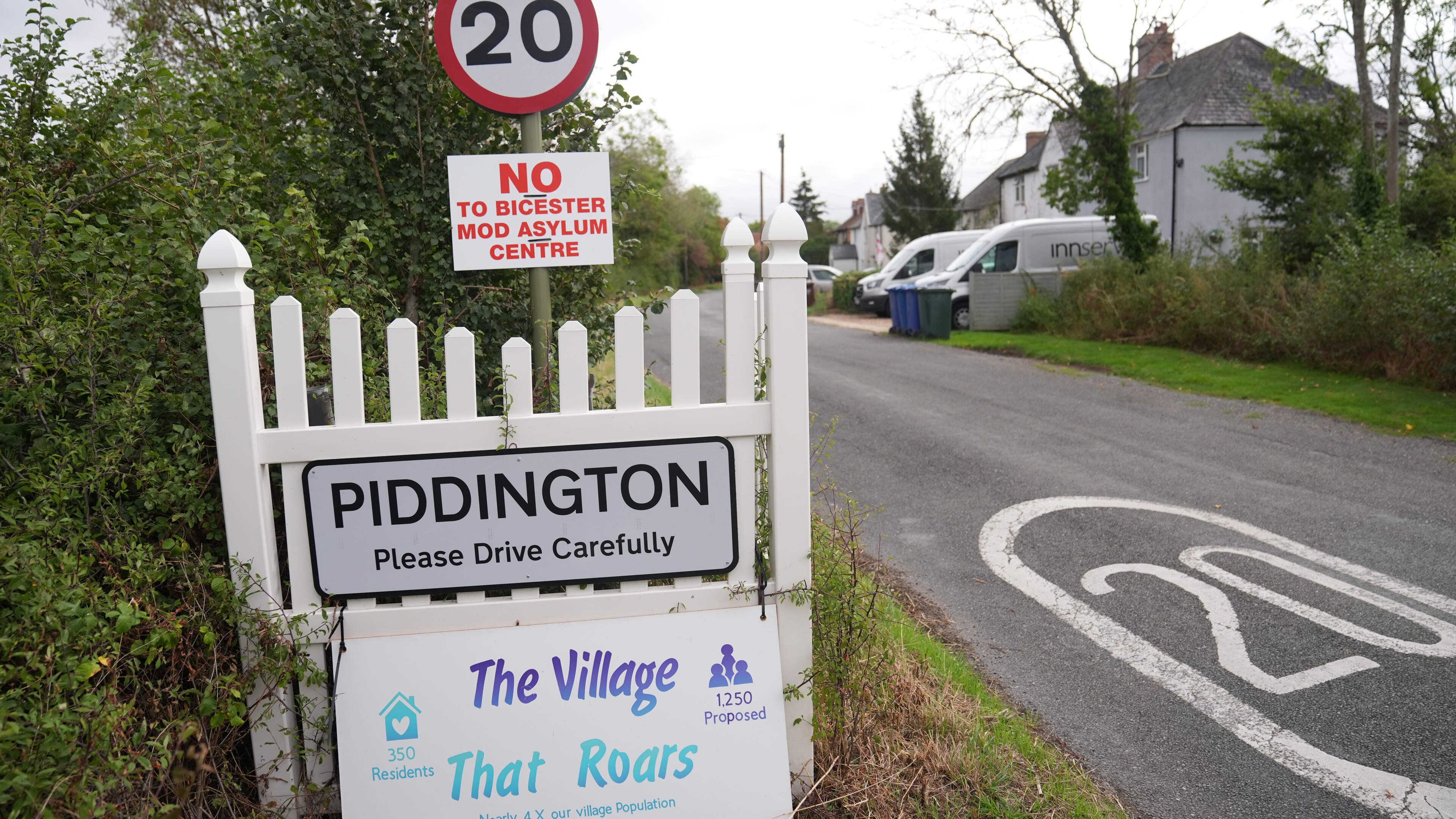 English village votes for independence in symbolic referendum driven by migrant row