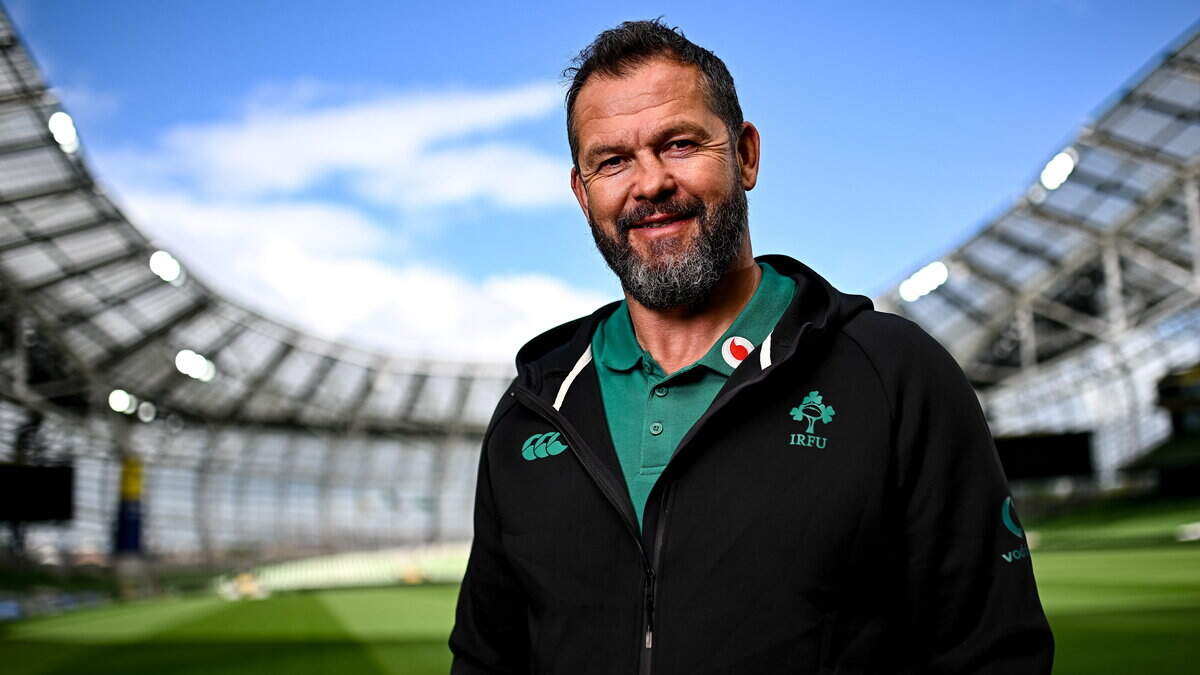 Andy Farrell on Ireland contract extension