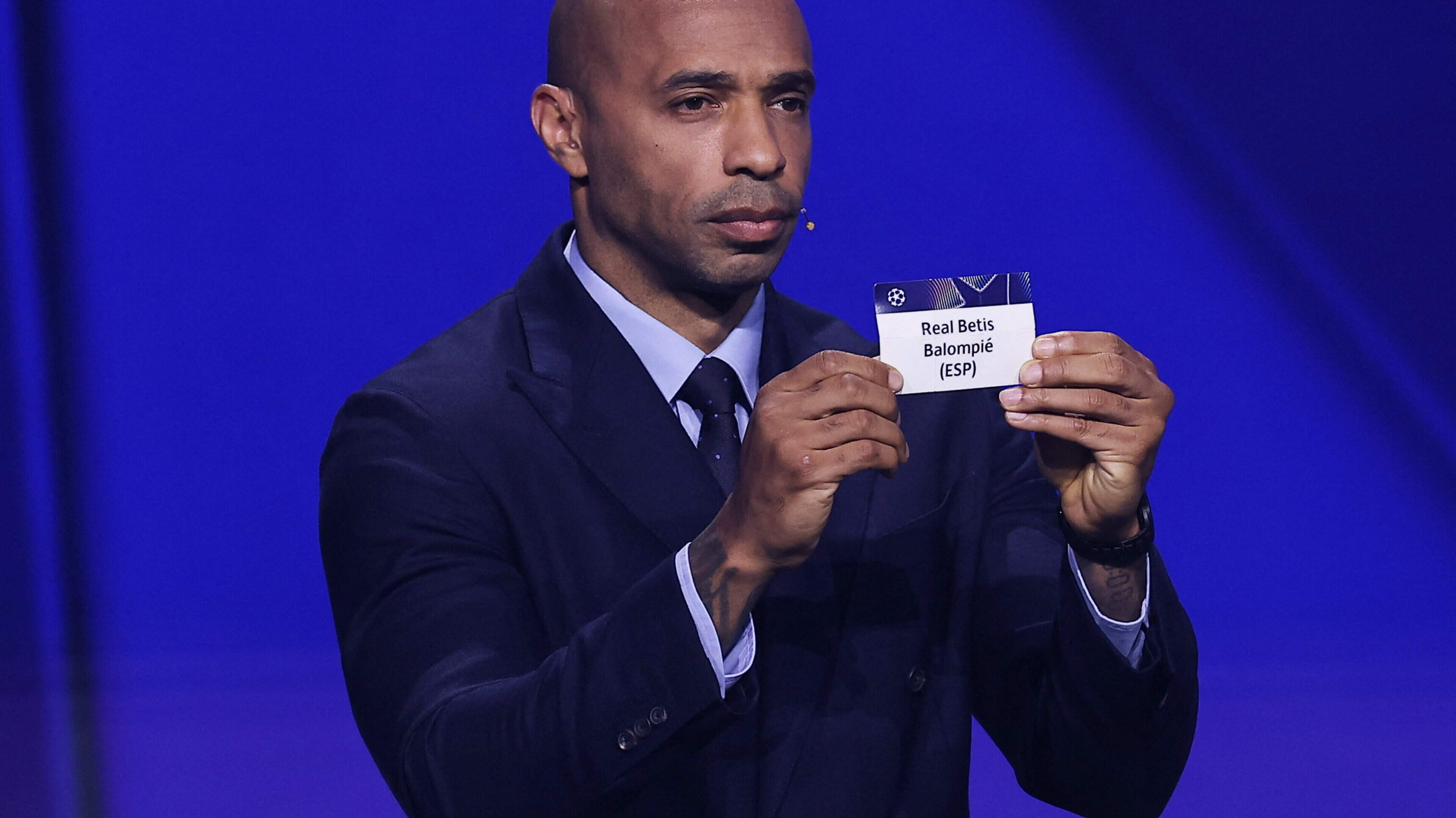 Champions League draw: Troy Parrott’s Real Betis to face Arsenal and Bayern Munich as clubs learn fate in league phase