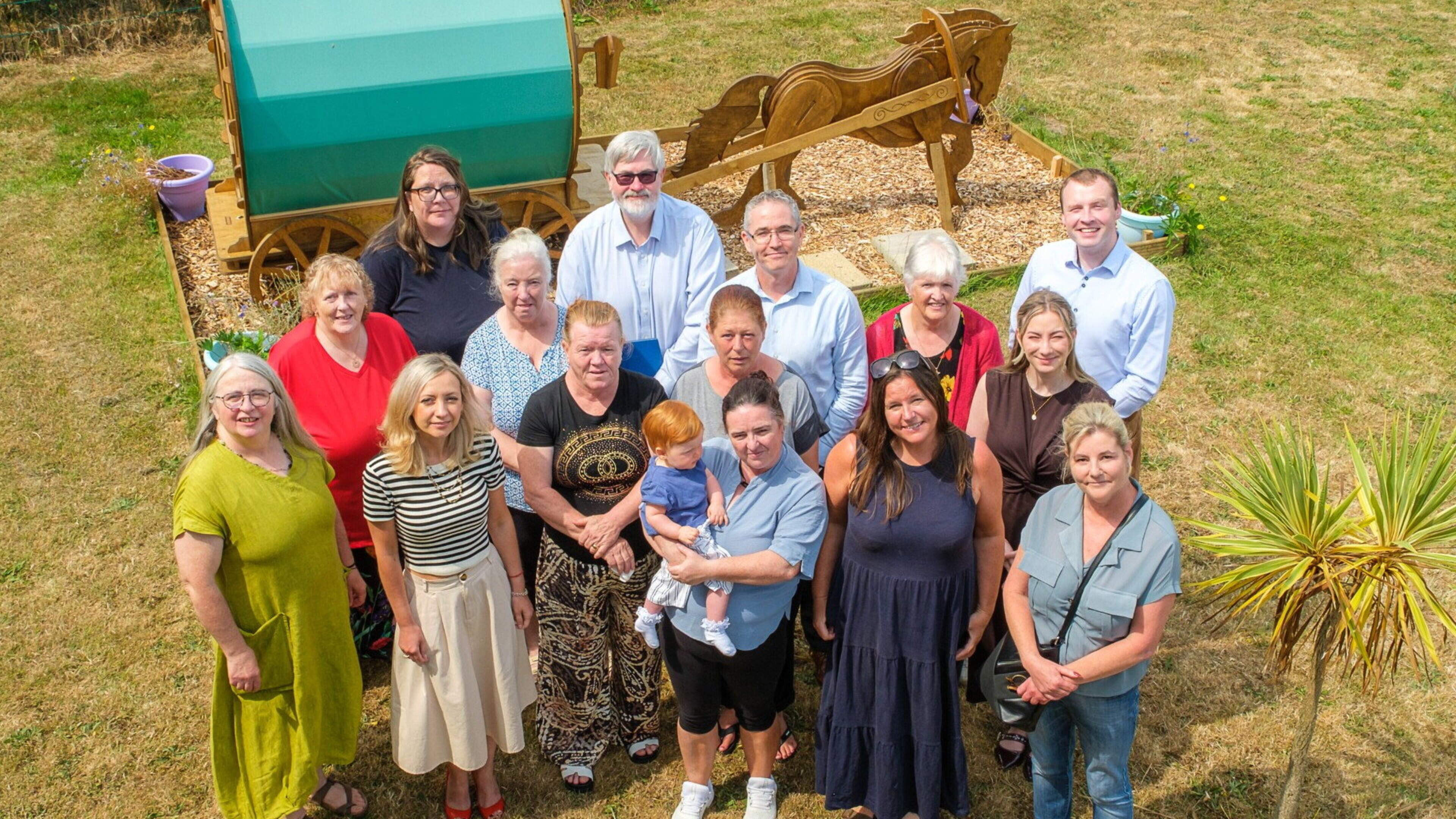 Delegation from Central Bank visits Wicklow to engage with local Traveller and community groups