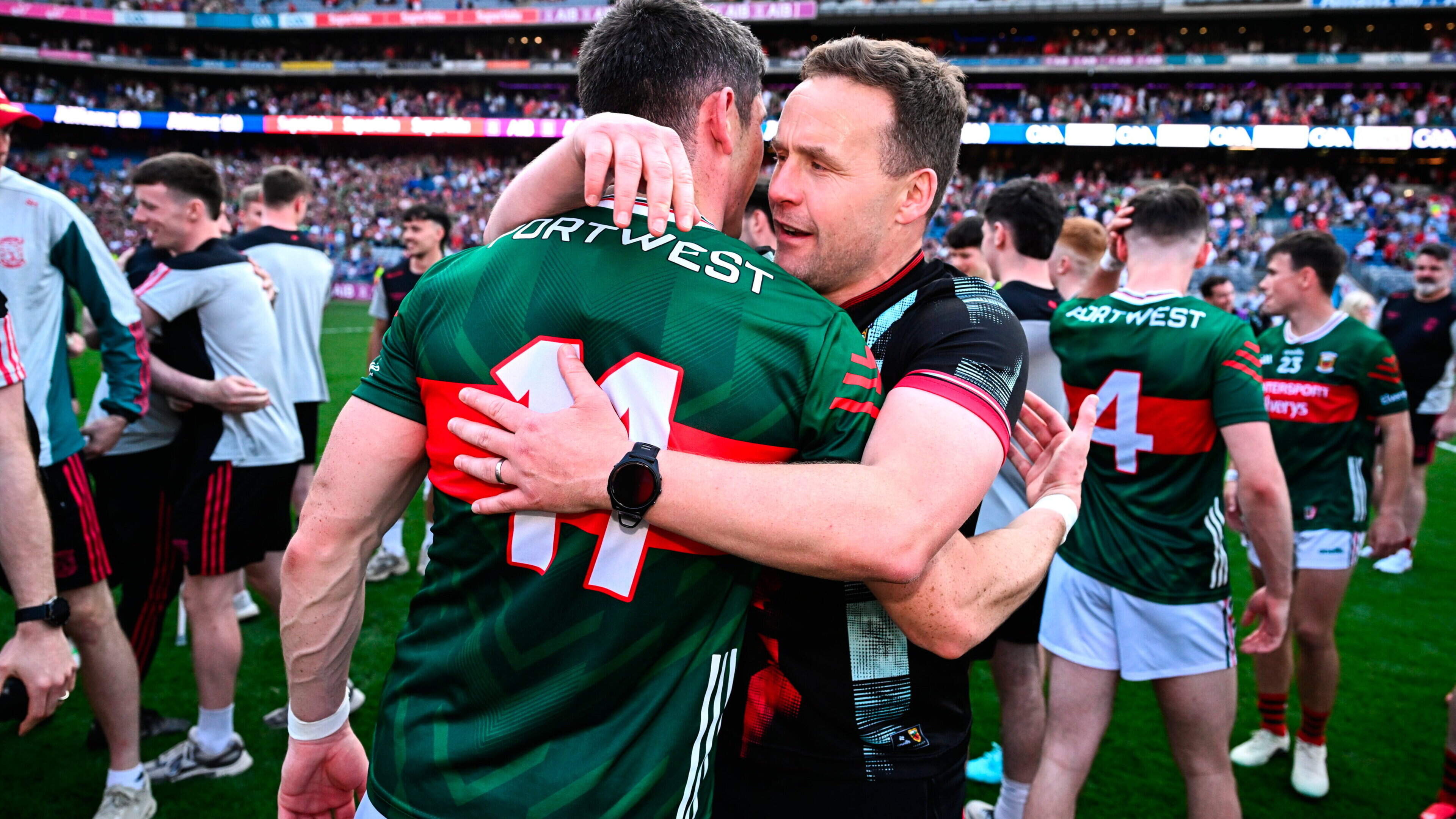‘If they go a bit nuts, let them’ — Andy Moran blasts ‘bulls***’ question over Mayo fans ahead of final